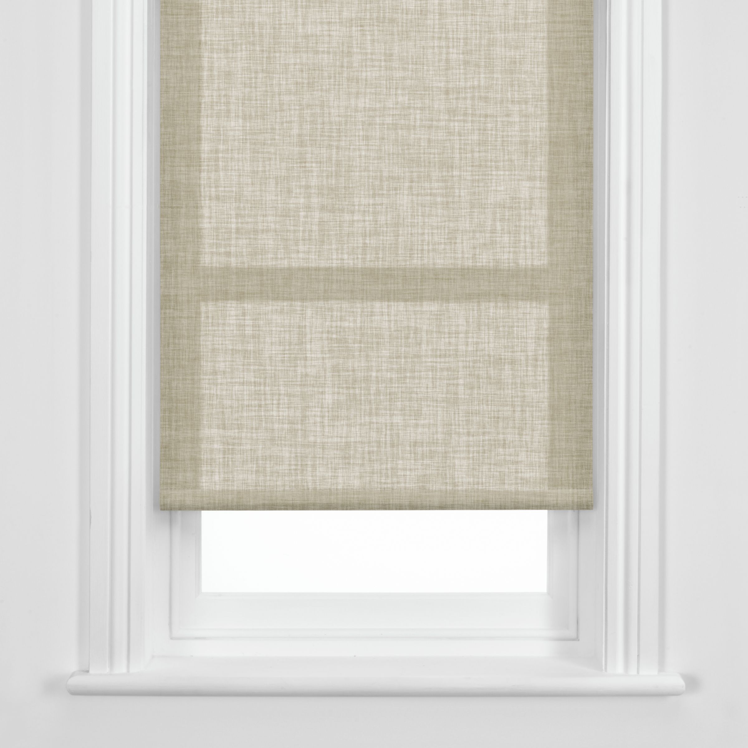 John Lewis Linen Roller Blinds, Natural