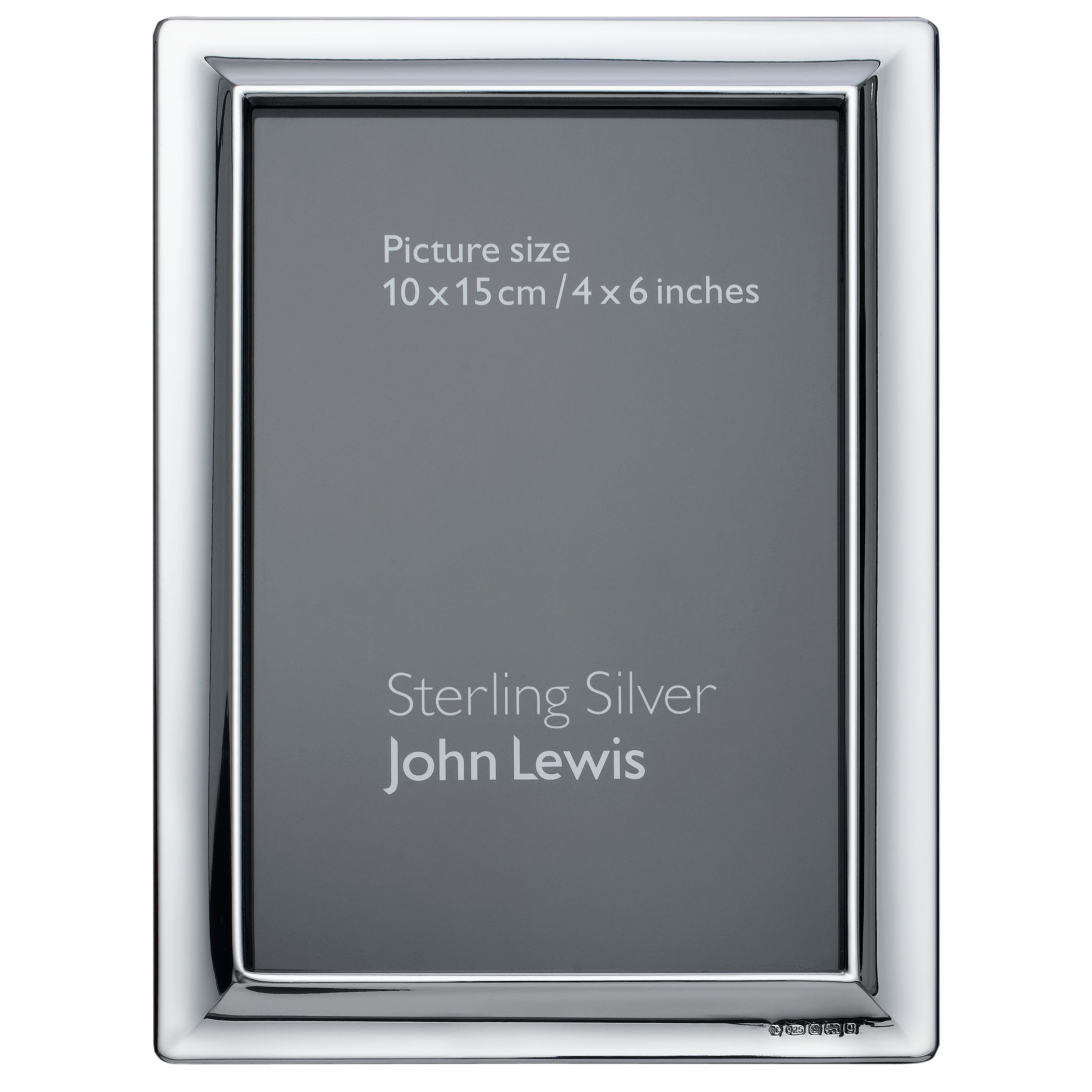 John Lewis Alexander Sterling Silver Frame, 2.5