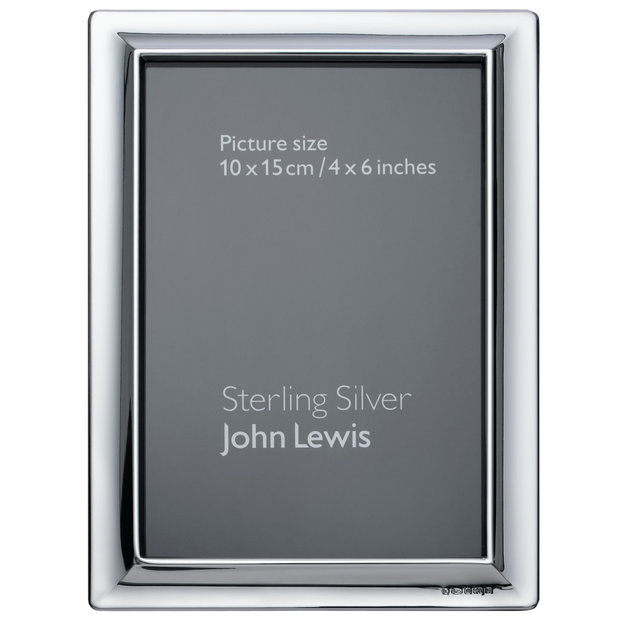 John Lewis Alexander Sterling Silver Frame, 3.5