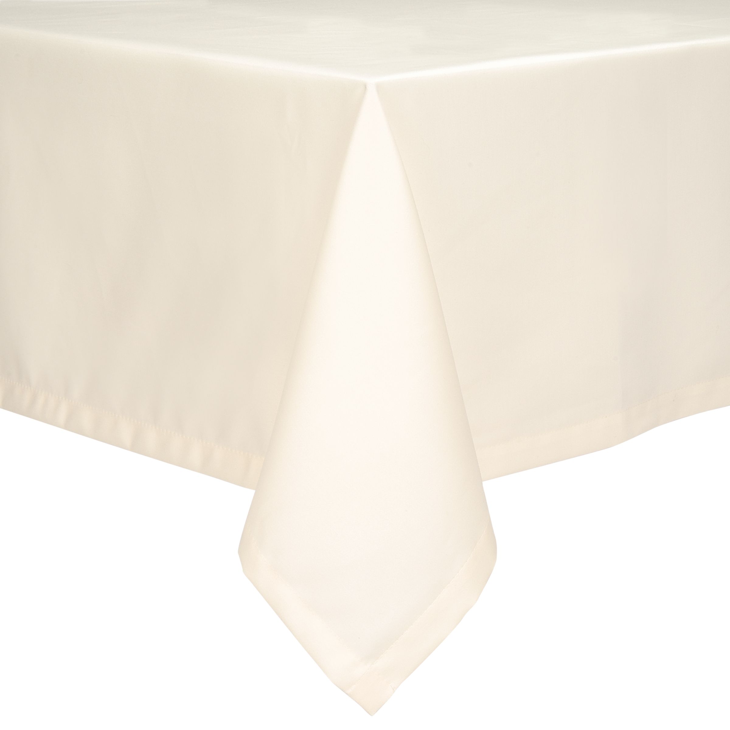 John Lewis Mezzo Tablecloth, Cream, Oblong 177 x 320cm at John Lewis Department Store