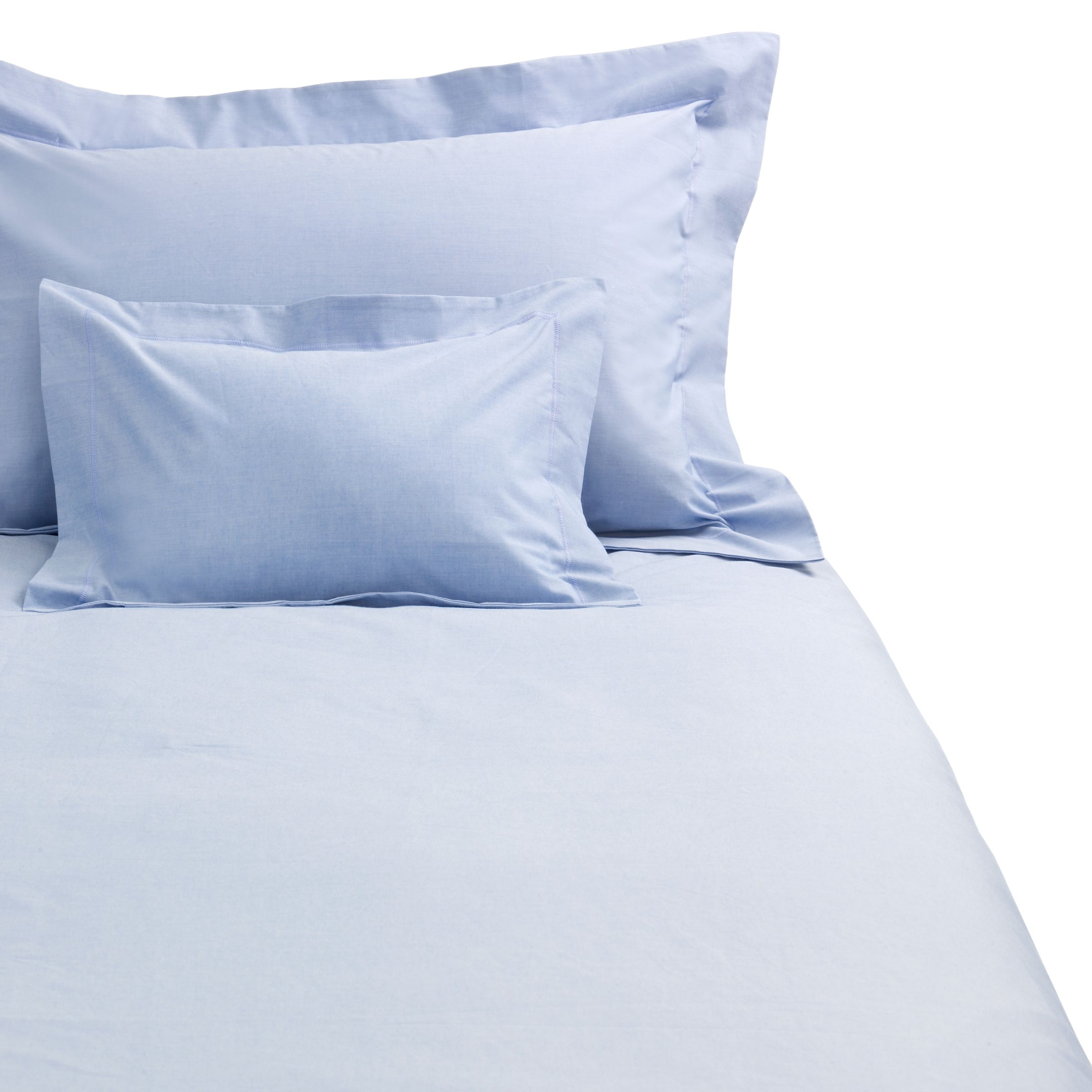 john lewis Oxford Duvet Cover, Chambray, Kingsize