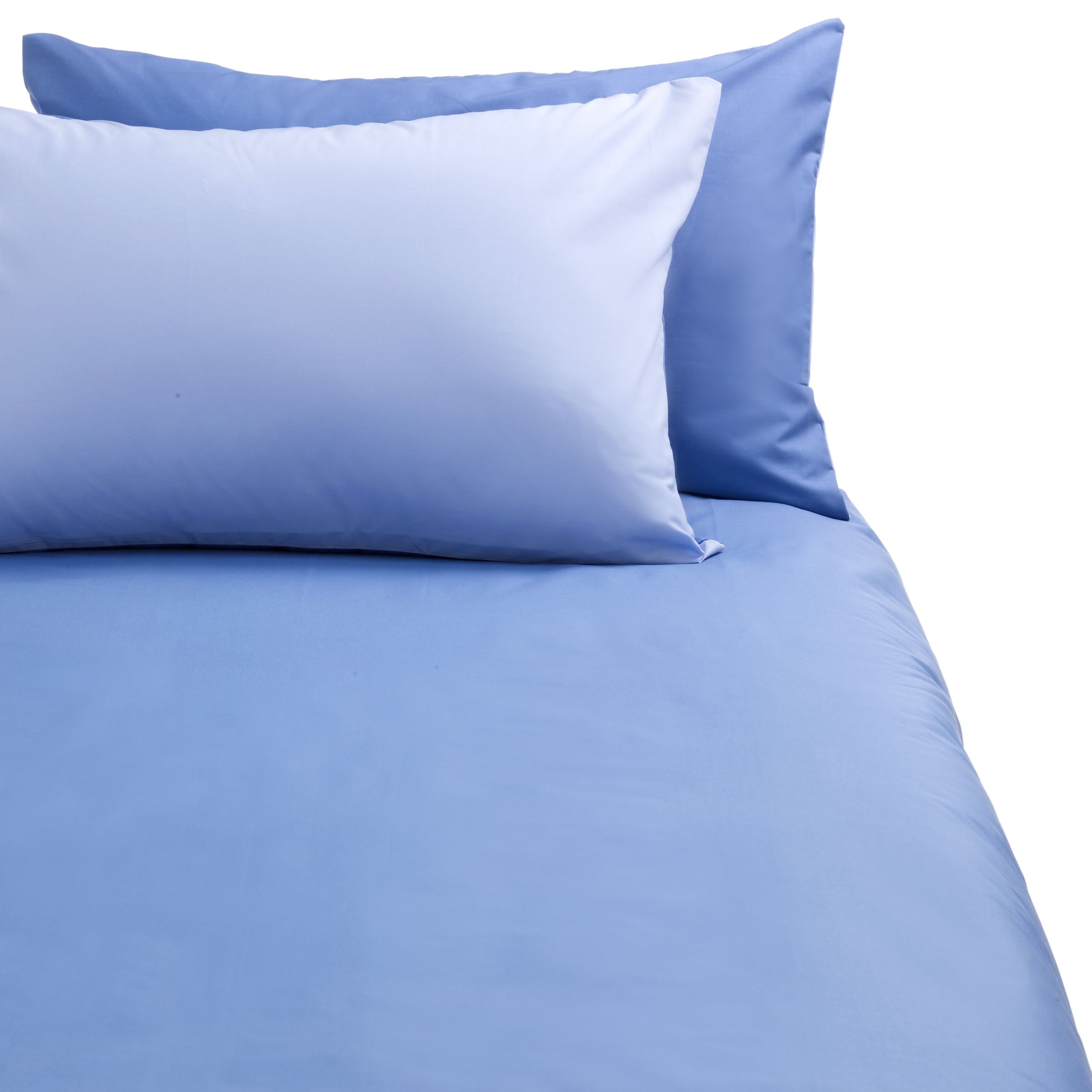 john lewis Duet Duvet Cover- Single- Sky/Azure