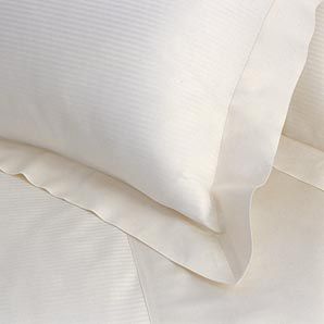 John Lewis Laura Duvet Cover, Cream, Super