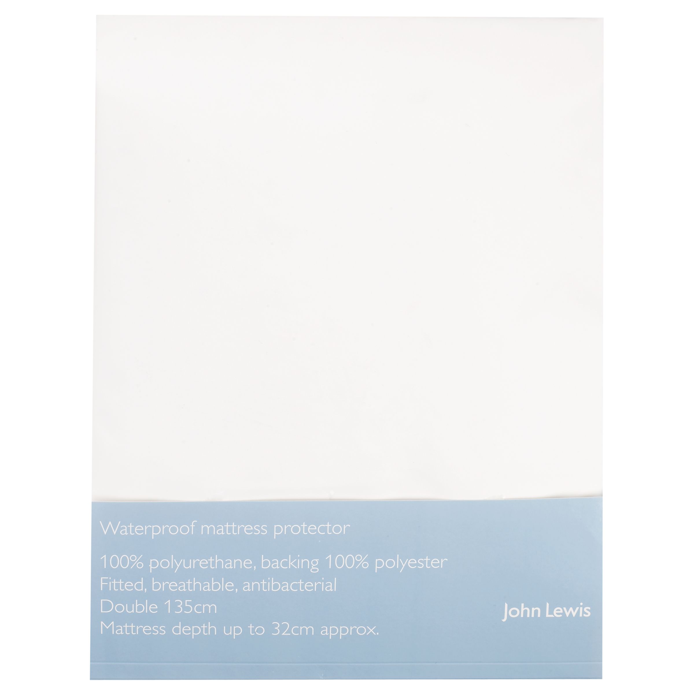 Polyester Waterproof Mattress Protector, Double