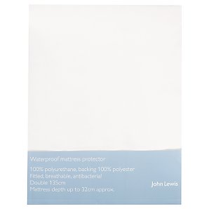 Polyester Waterproof Mattress Protector, Double