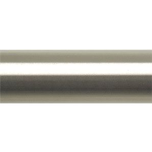 John Lewis Stainless Steel Curtain Pole, L180cm