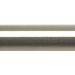 John Lewis Stainless Steel Curtain Poles, Dia.25mm