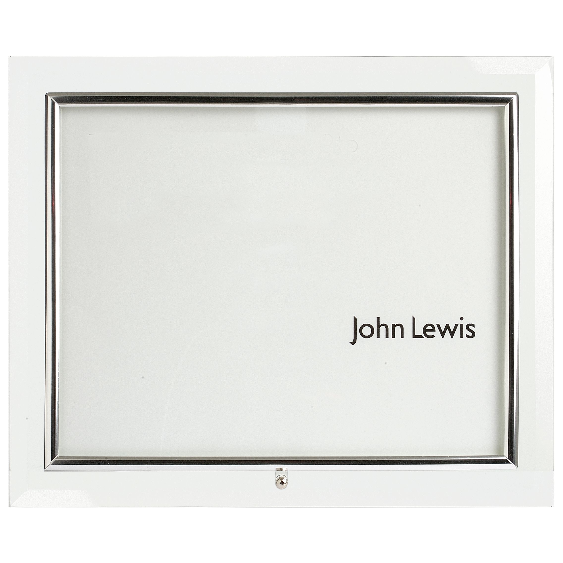 John Lewis Flat Glass Photo Frame, Landscape, 8 x 10 (20 x 25cm)