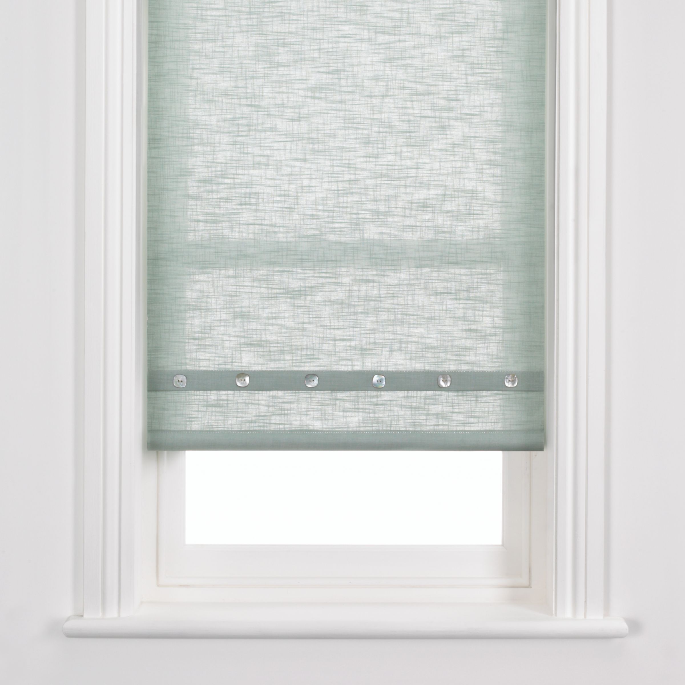 John Lewis Brompton Roller Blinds, Mineral