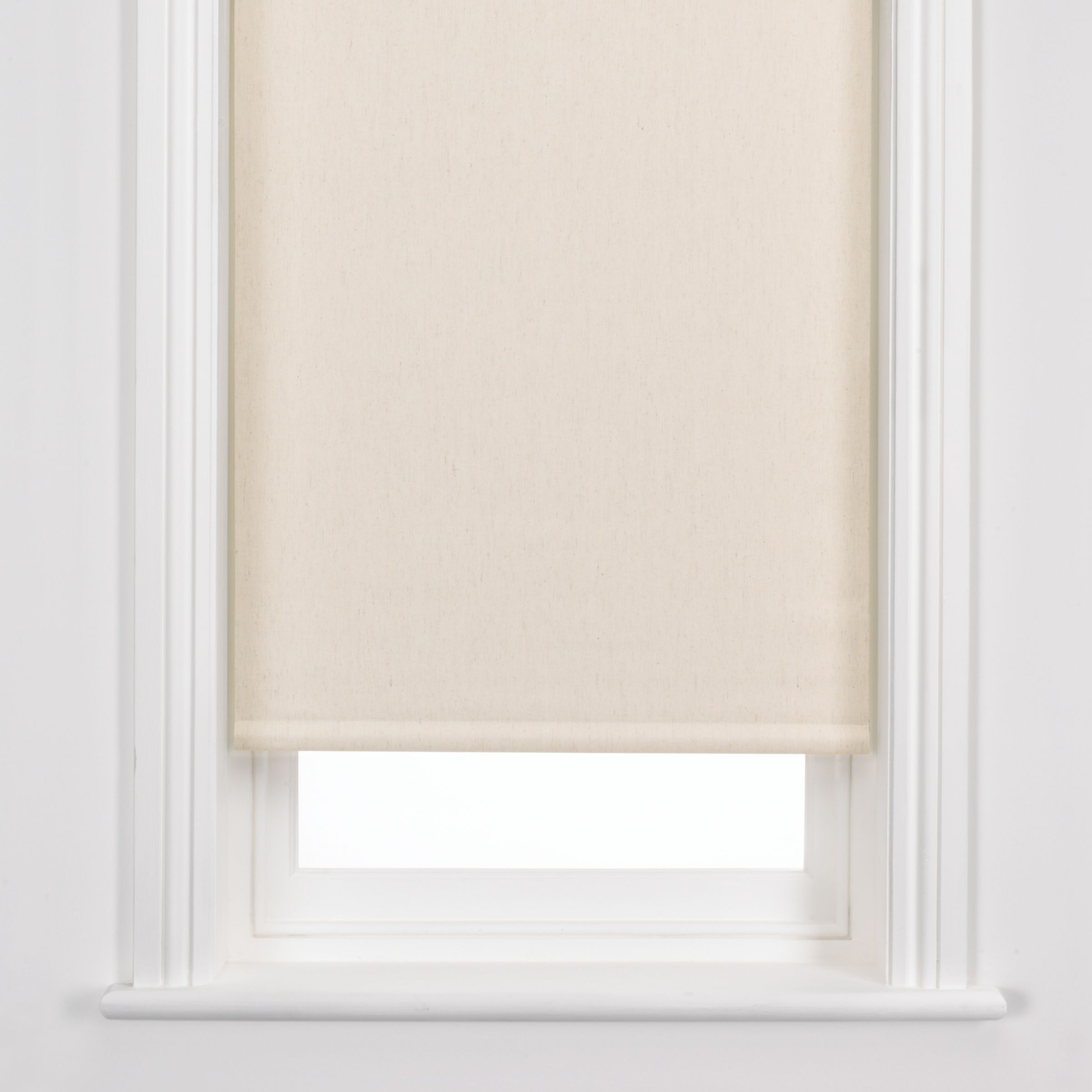 John Lewis Blackout Roller Blinds, Vanilla