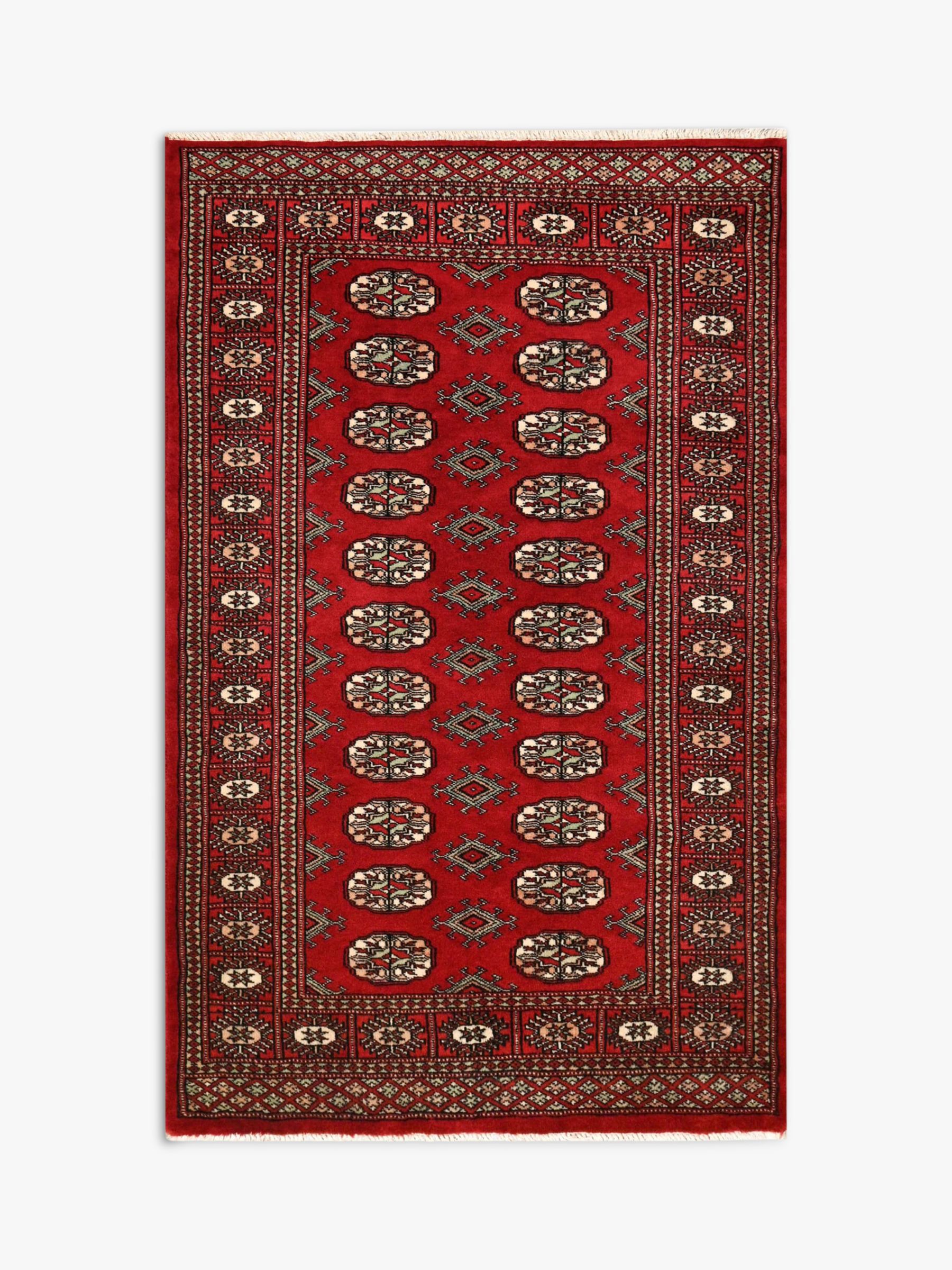 Pakistan Bokhara Rug, Red, L244 x W152cm at John Lewis
