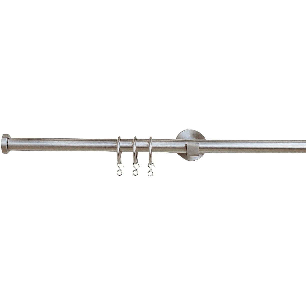 John Lewis Detroit Curtain Pole Kit- L300cm x Dia.19mm