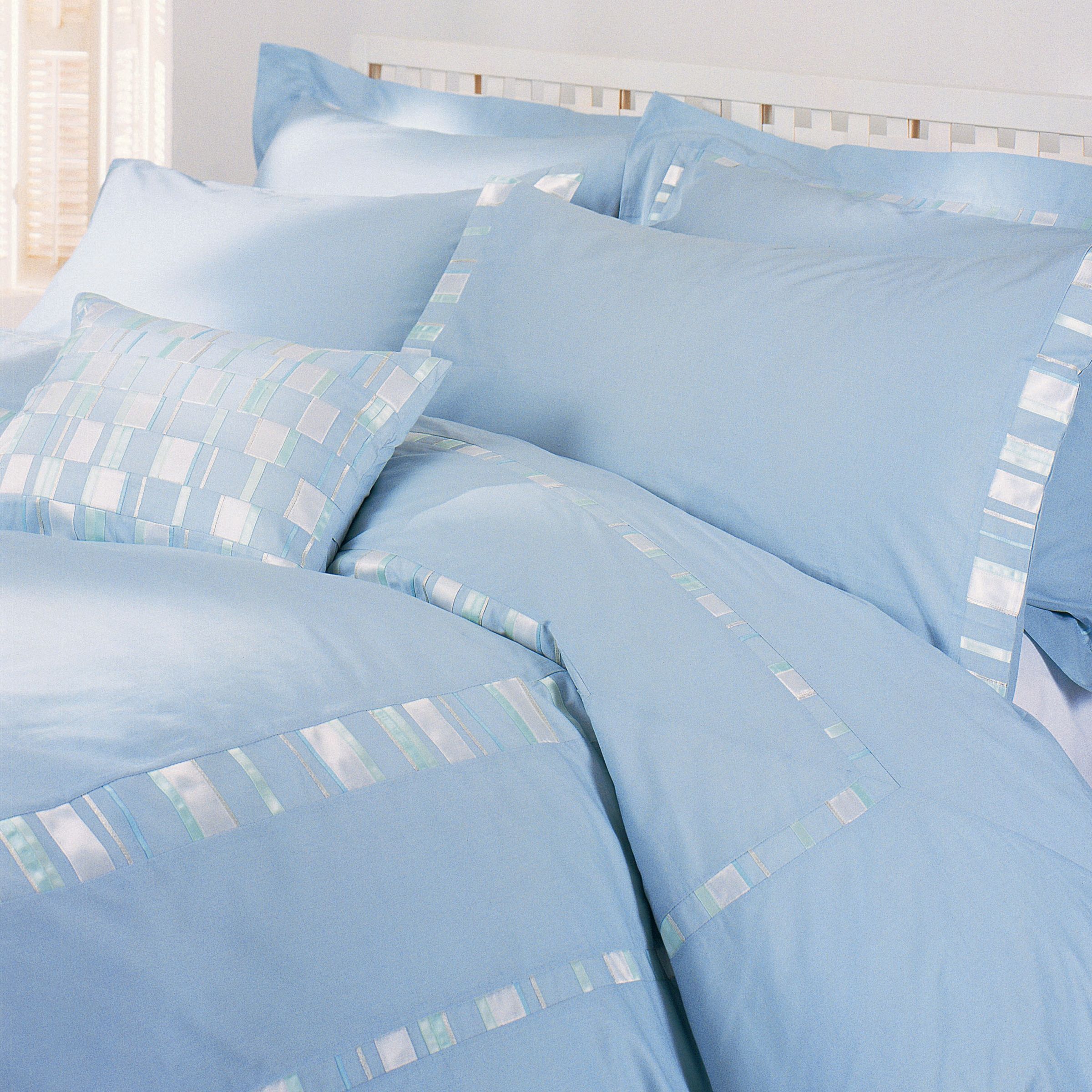 John Lewis Joel Pillowcases, Duck Egg