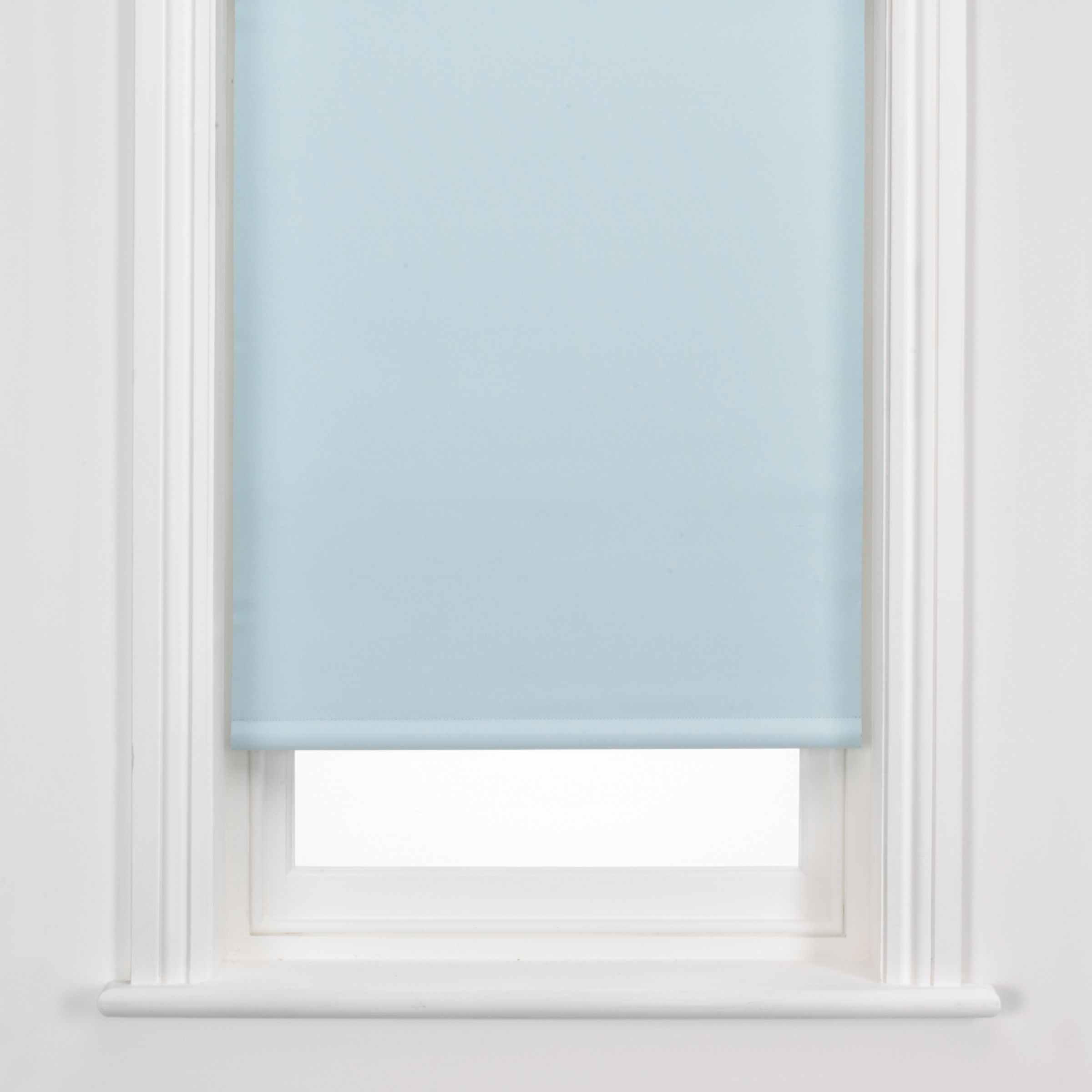 Blackout Roller Blind- Pale Blue- W91cm