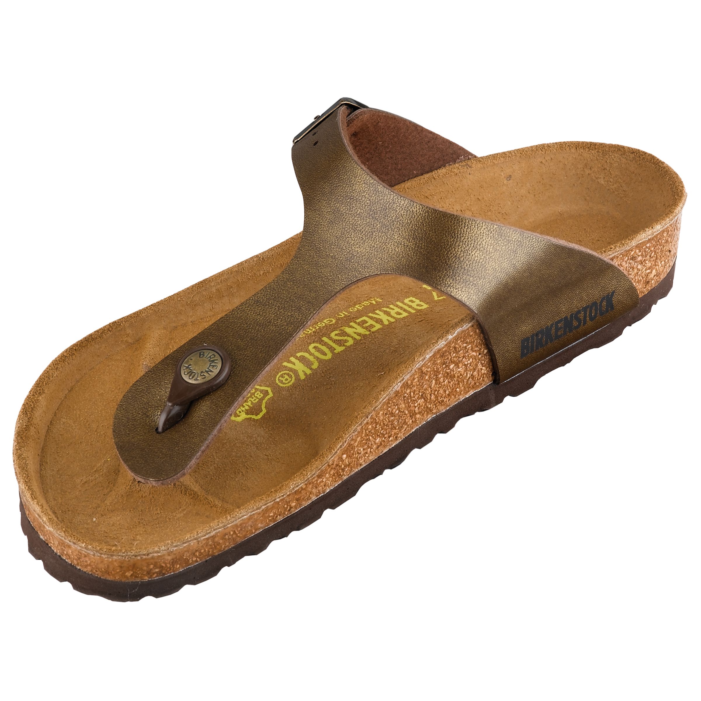 Birkenstock Gizeh Sandals, Gold, 7/40