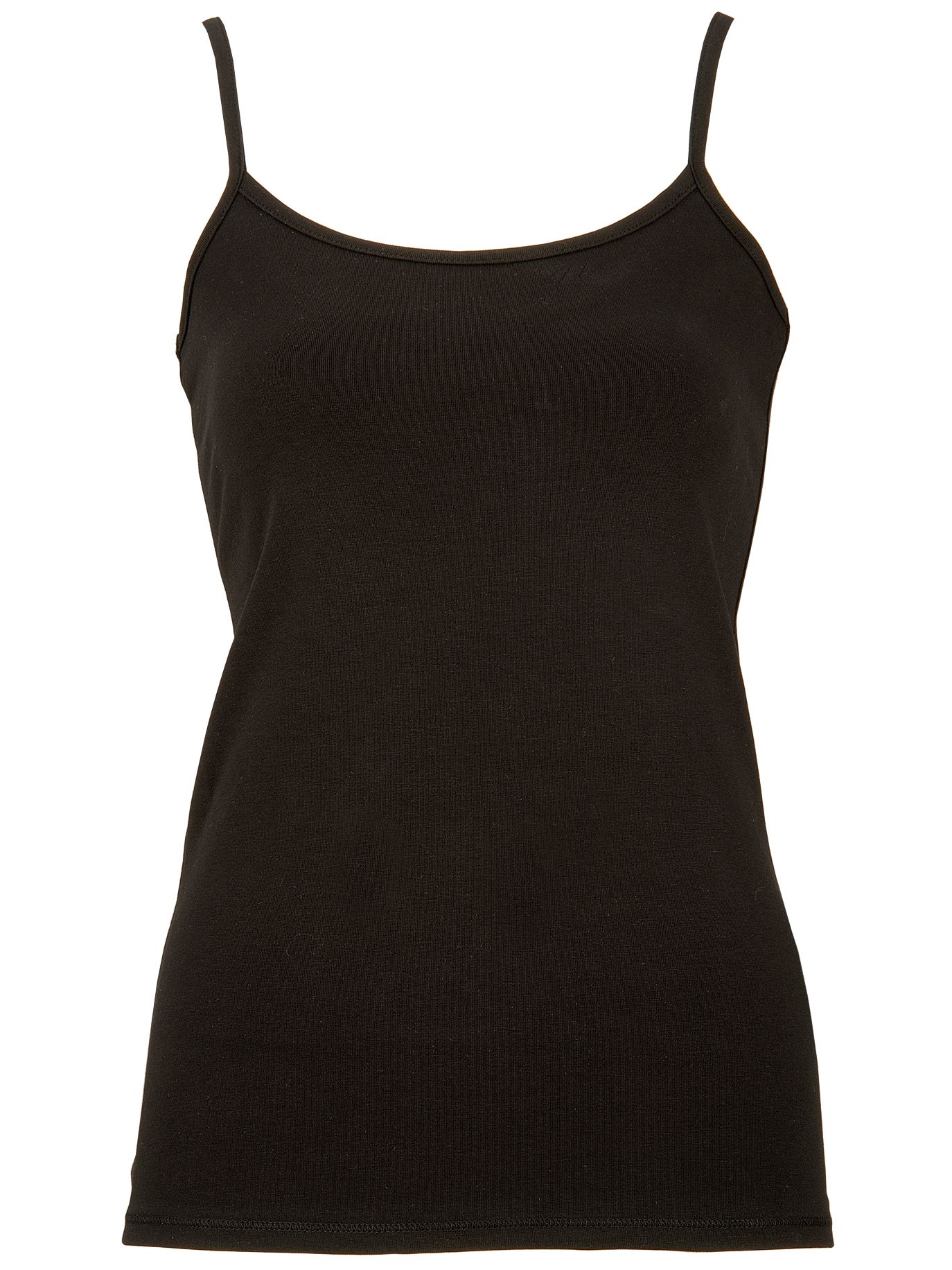 Vest Top, Black, Size 14