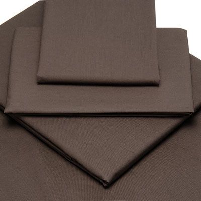 John Lewis Fine Egyptian Cotton Pillowcases, Chocolate