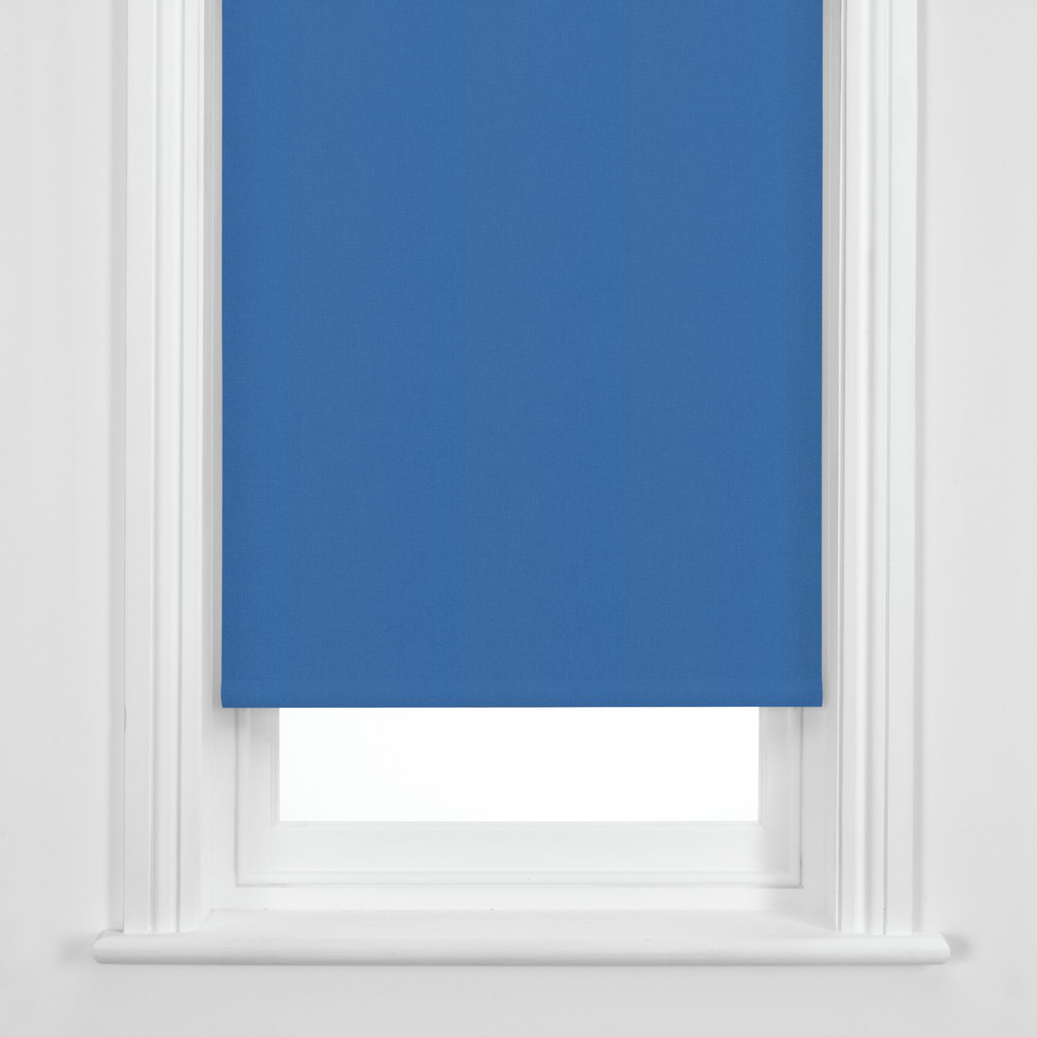 John Lewis Blackout Roller Blinds, Blue