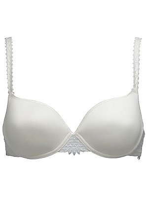 Chantelle Africa Underwired T-Shirt Bra, Ivory, 32A