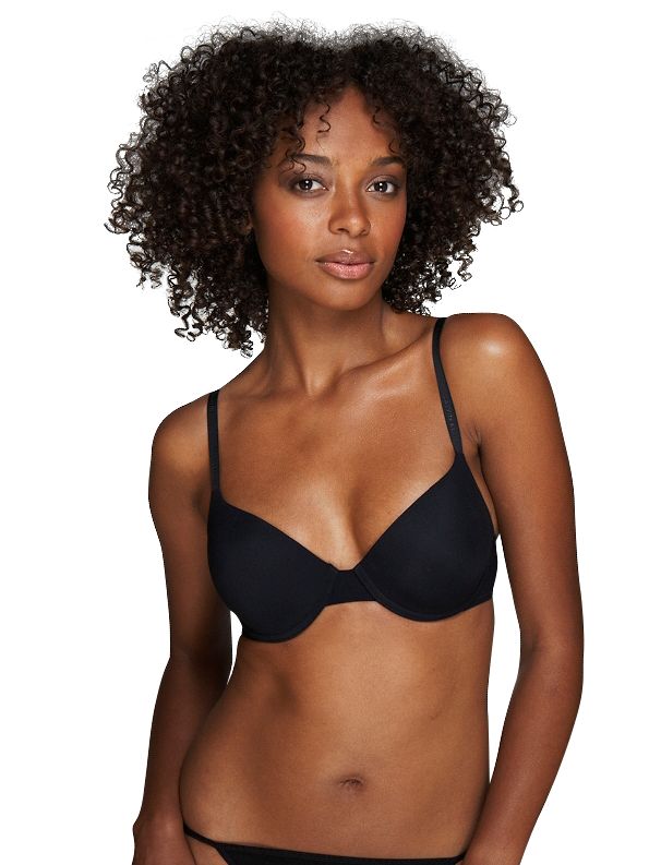Calvin Klein Perfectly Fit T Shirt Bra Black 32B