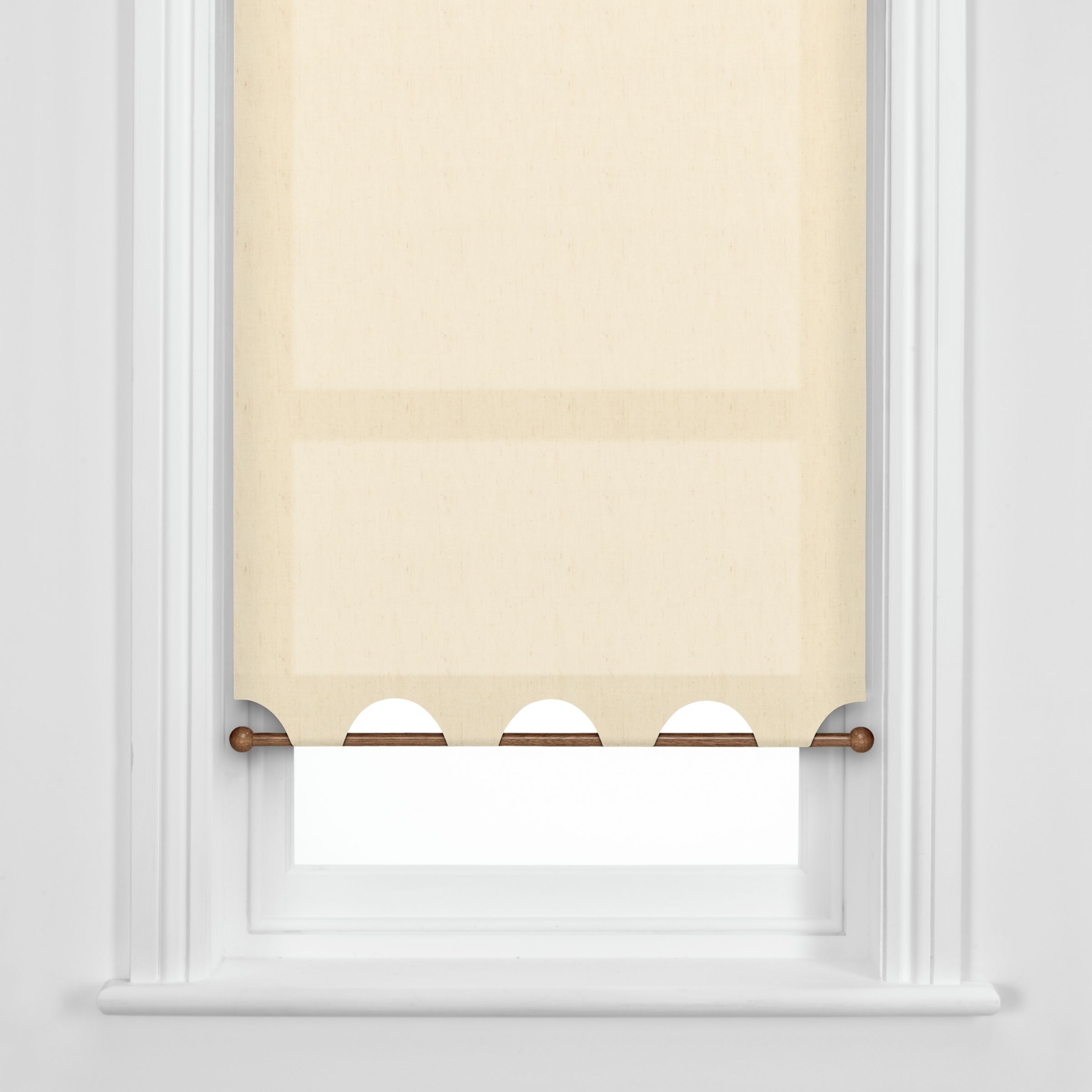 john lewis Ascot Roller Blind- Natural- W122cm