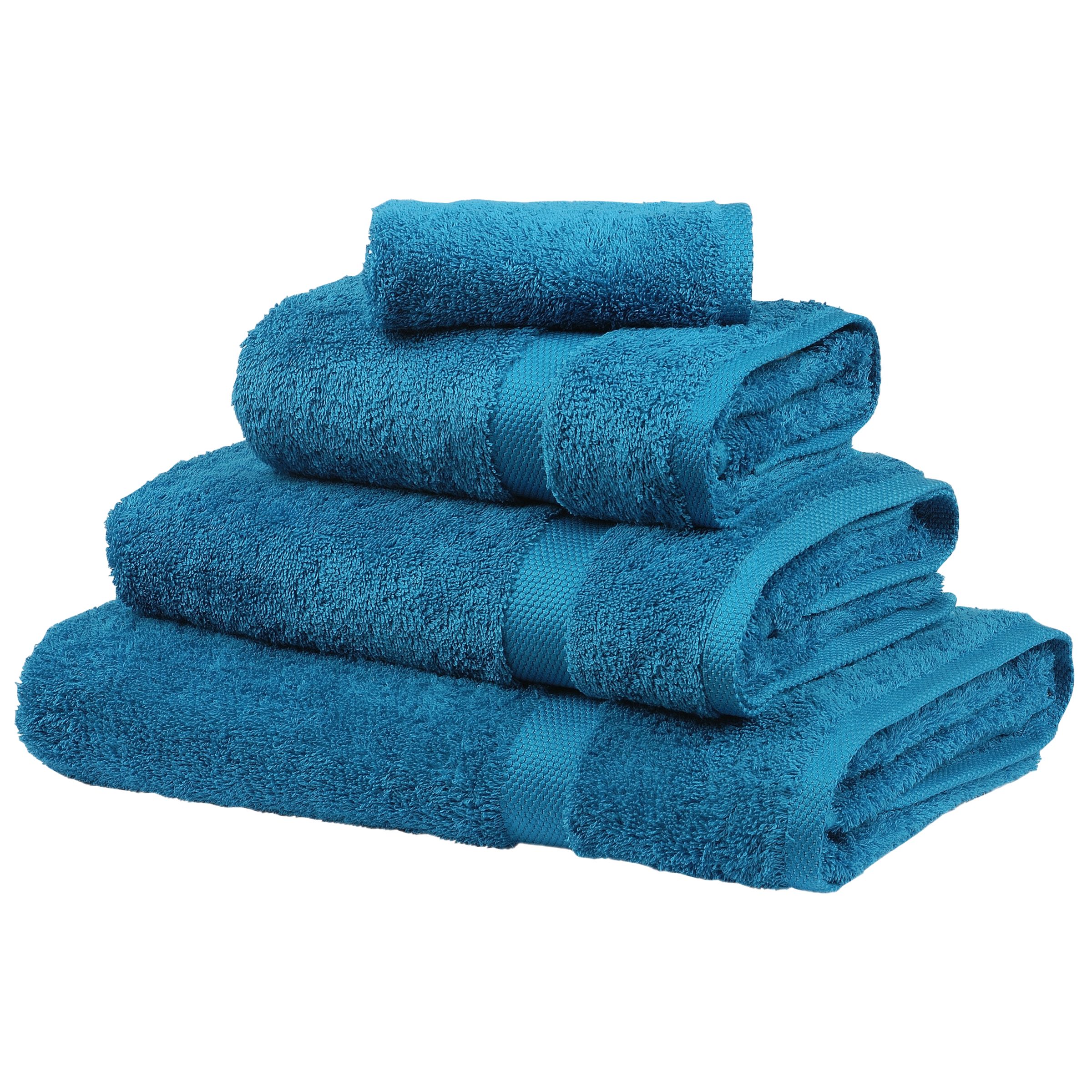John Lewis Classic Face Cloth, Turquoise