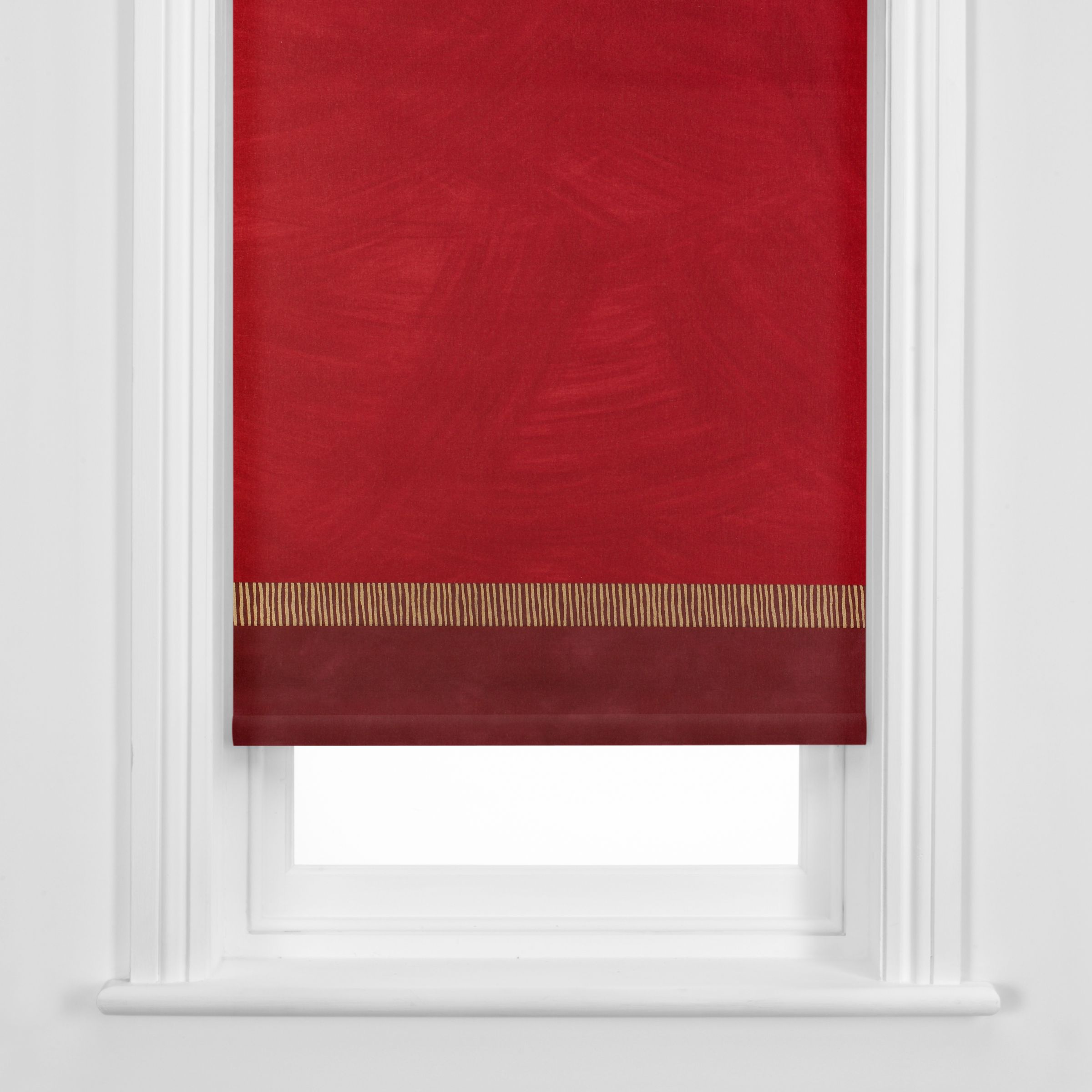 john lewis Remo Border Roller Blind- Pimento- W91cm