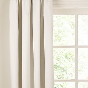 Blackout Curtain Linings, Ivory, W214 x Drop 220cm