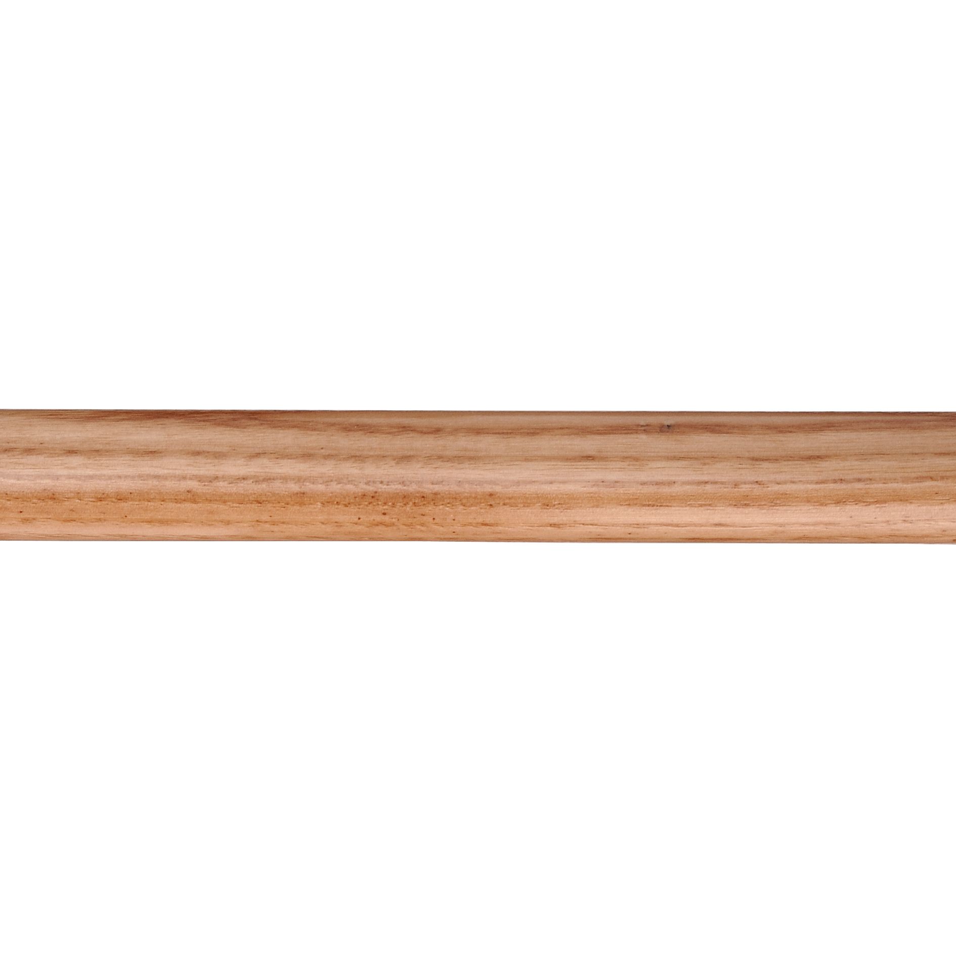 John Lewis Oak Finished Ash Curtain Pole, L180cm x Dia.35mm