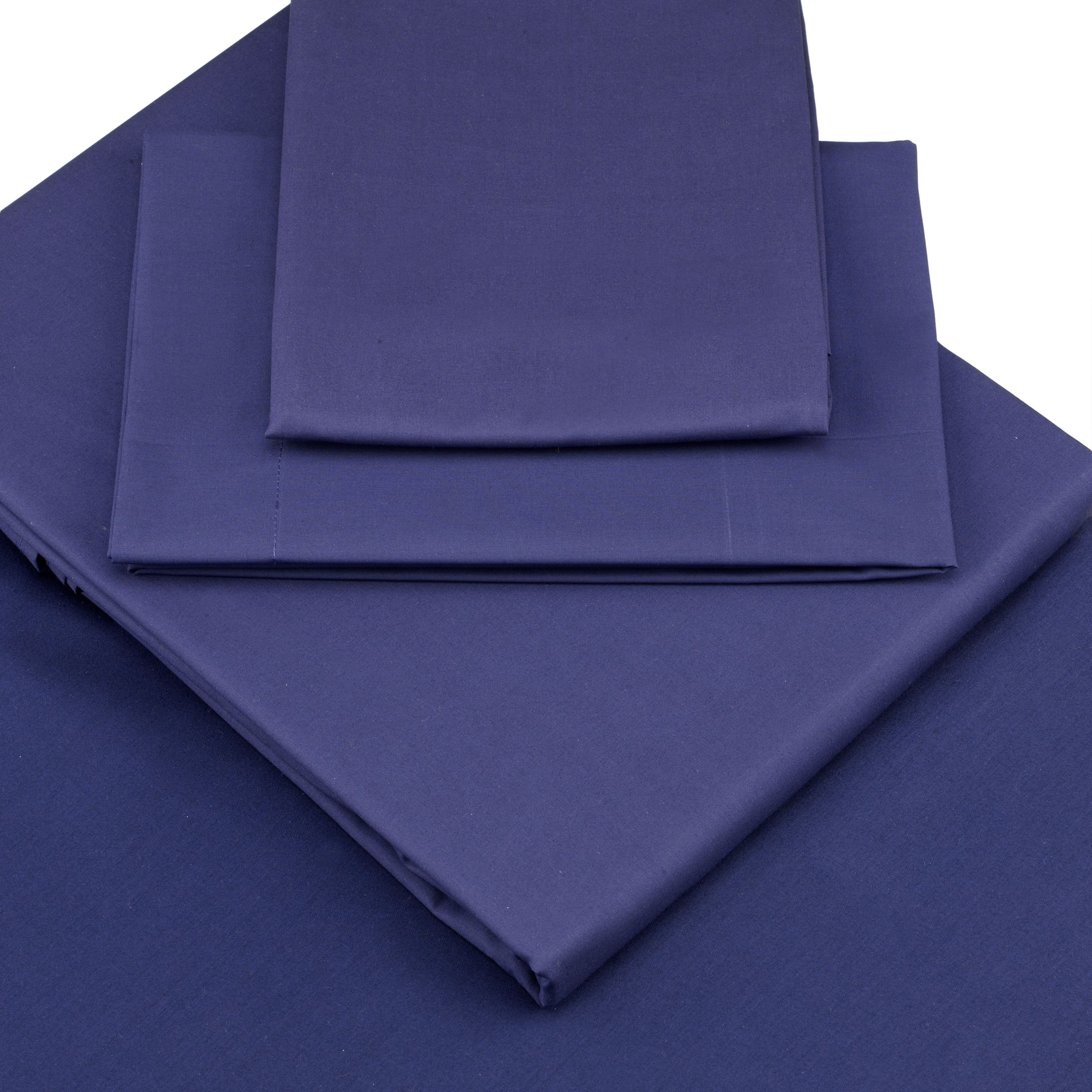John Lewis Fine Egyptian Cotton Standard Pillowcase  Marine