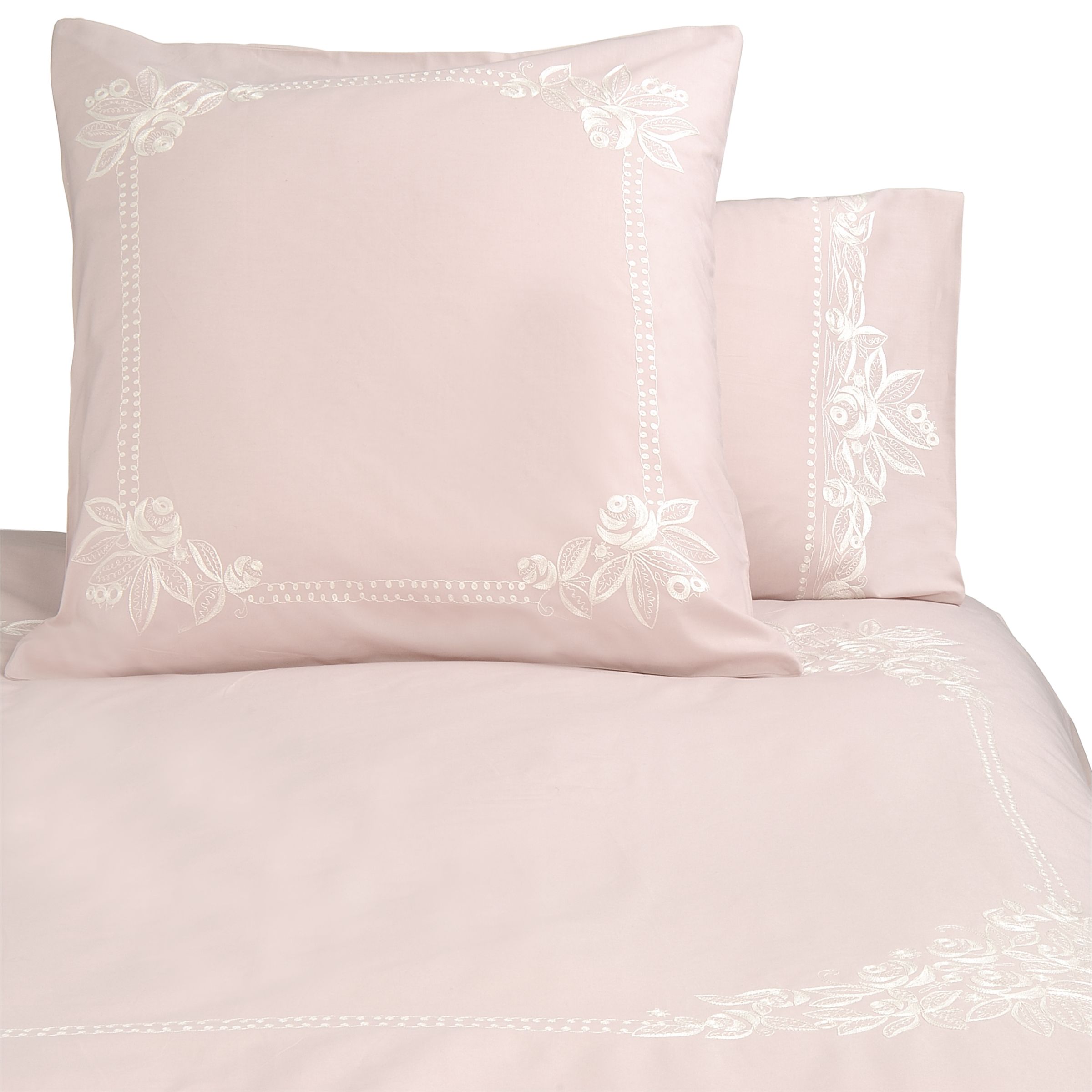 john lewis Rosemary Duvet Cover- Blush- Double