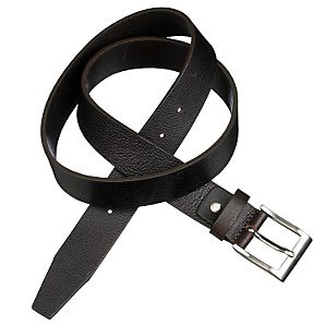 Full Grain Leather Belt, Brown, Extra Large/ 107-112cm