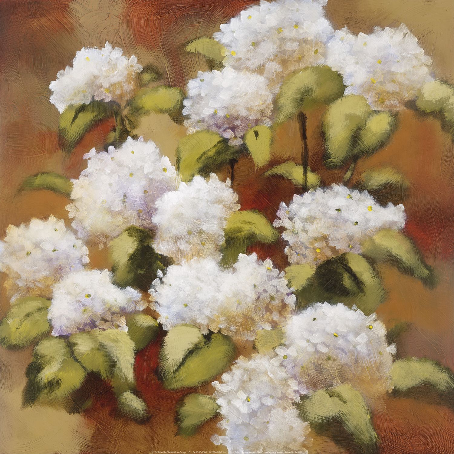 Spring Sonnet Canvas, 60 x 60cm