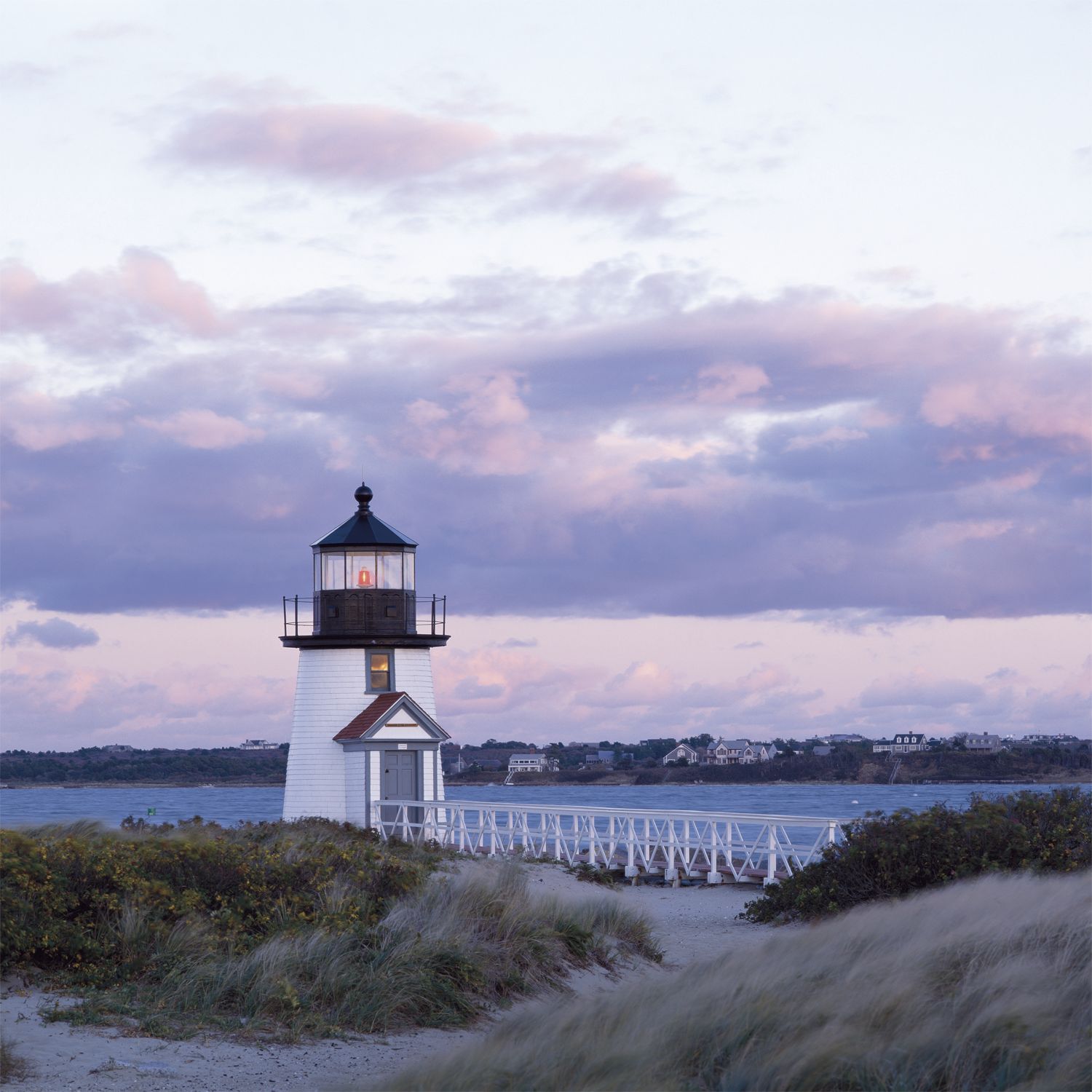 Brant Point Light Canvas 60 x 60cm