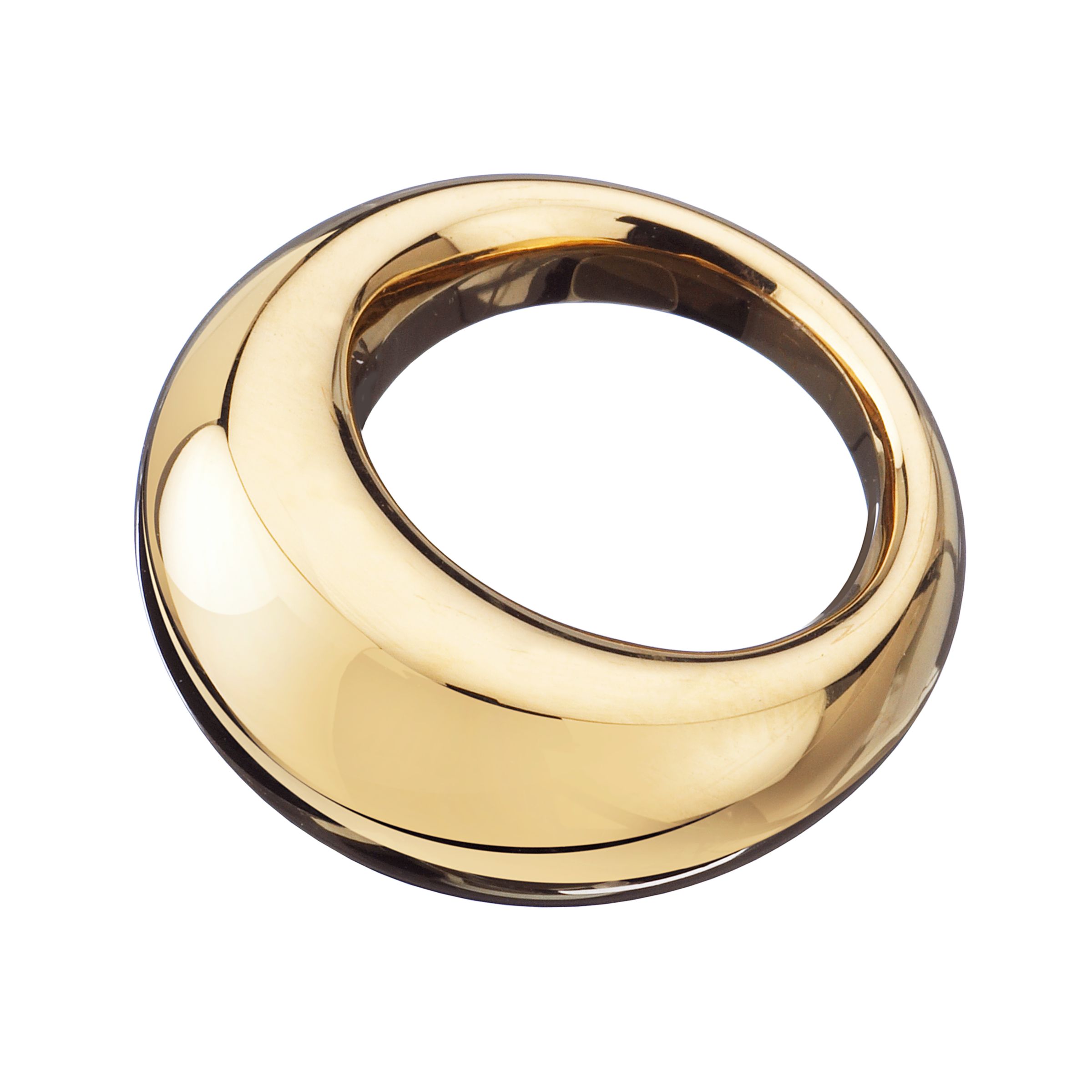 Click here for more information and to purchase - CK Calvin Klein Ellipse Ring, Gold, Large ( Size 8)