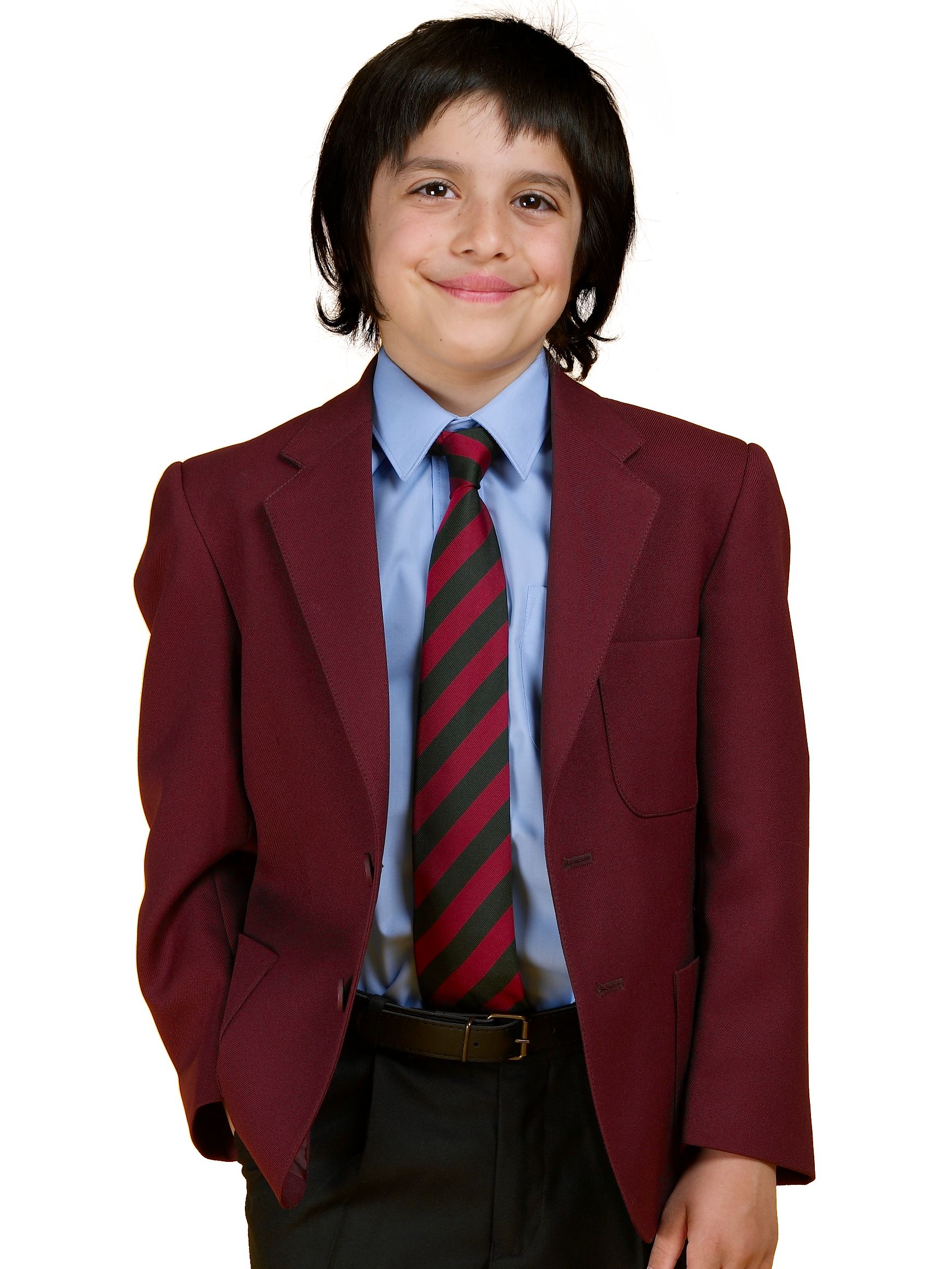 John Lewis Boys Blazer Maroon Chest 46 (117cm)