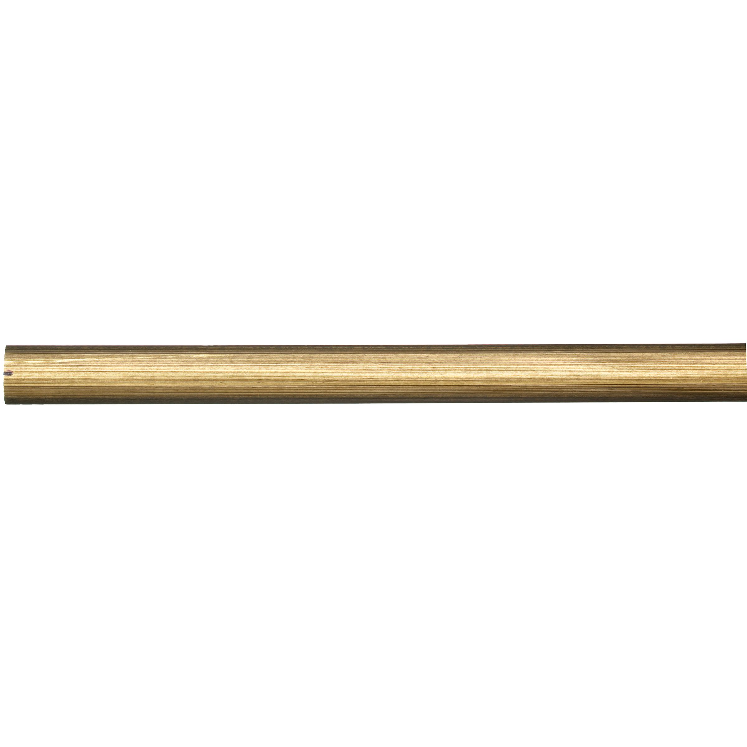 John Lewis Curtain Poles, Antiqued Gilt, Dia.35mm