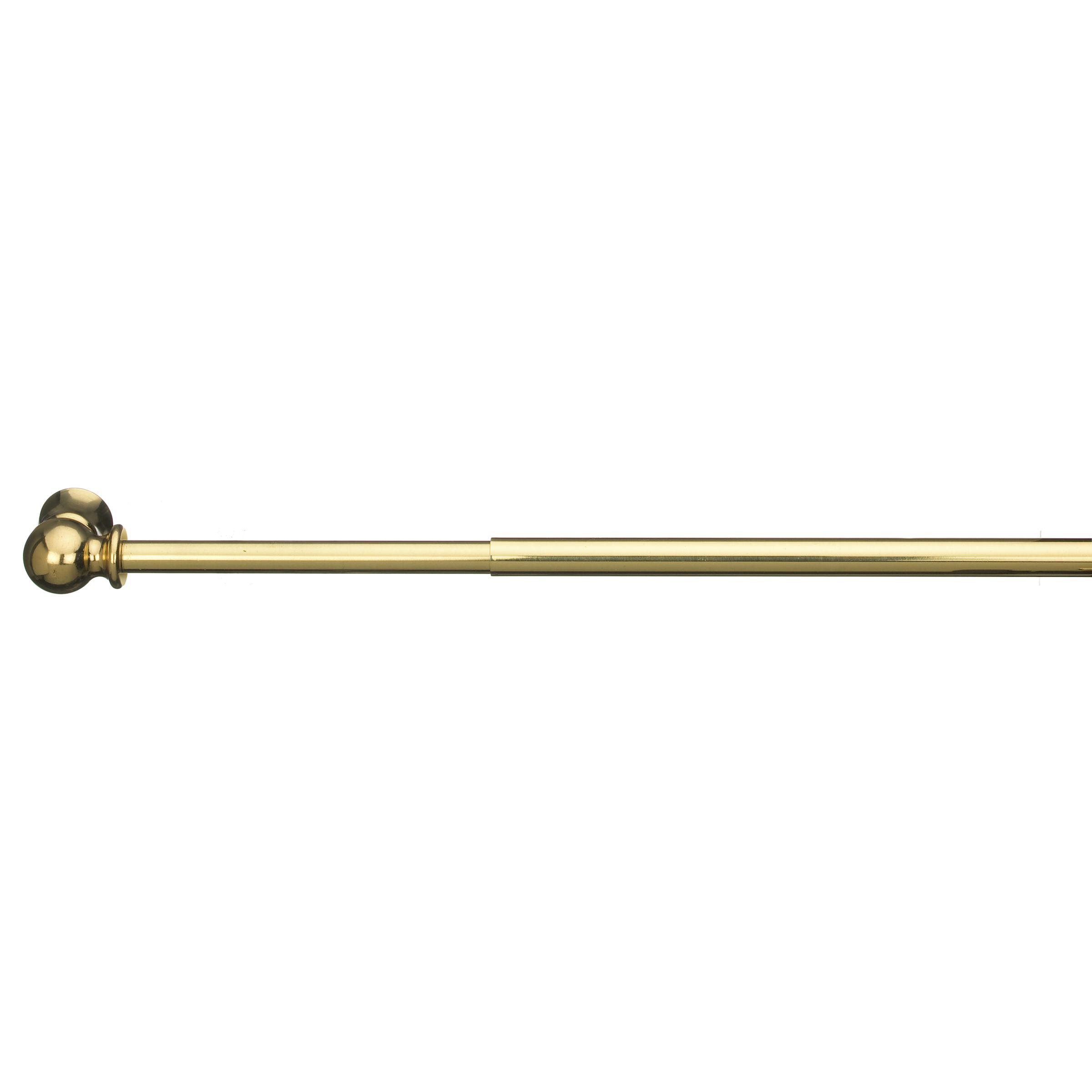 Unbranded Cafe Rod- Antique Brass- W61-102cm