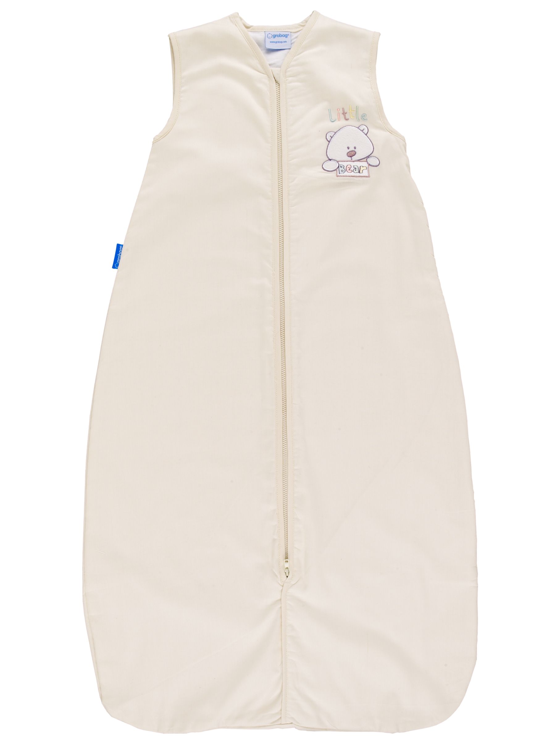 Grobag Baby Sleeping Bag, Little Bear, 1 Tog, 0-6 Months