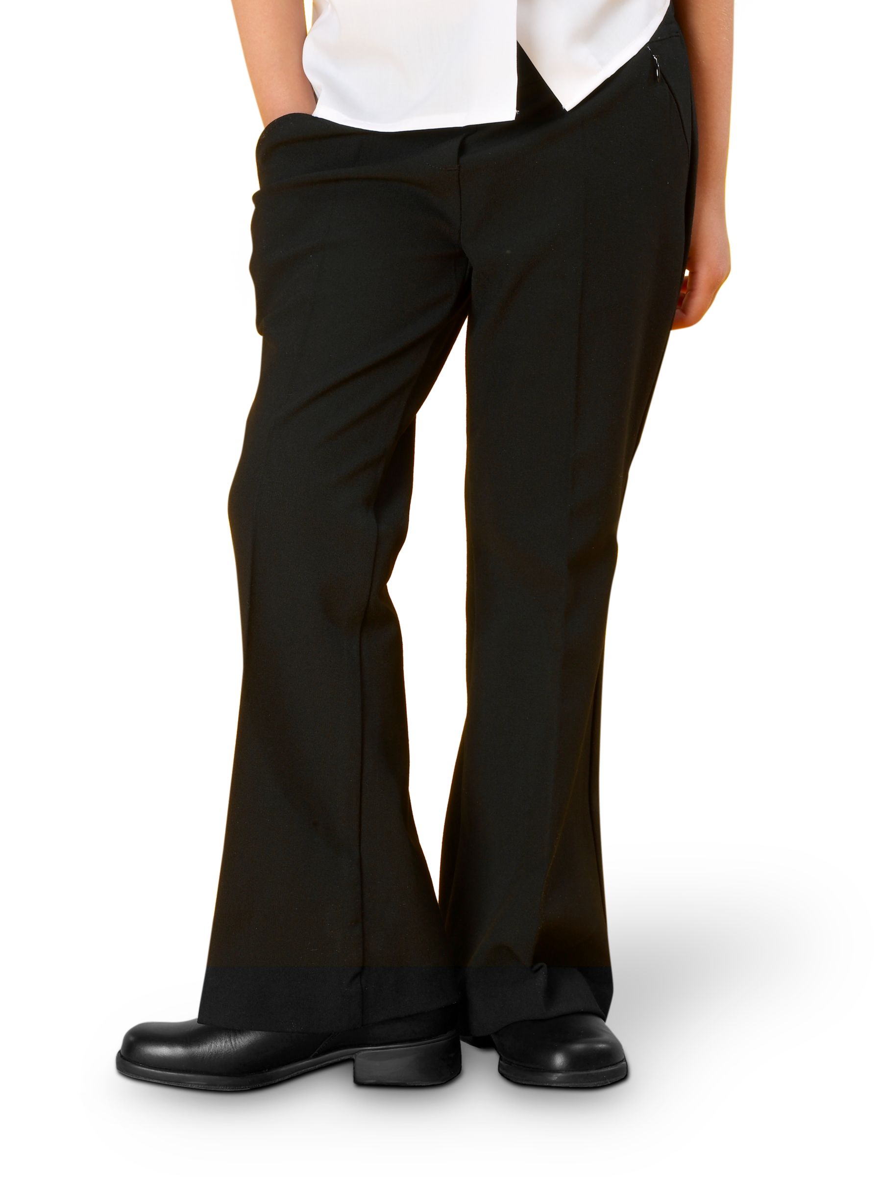 John Lewis Trews, Black, 3-4 Years