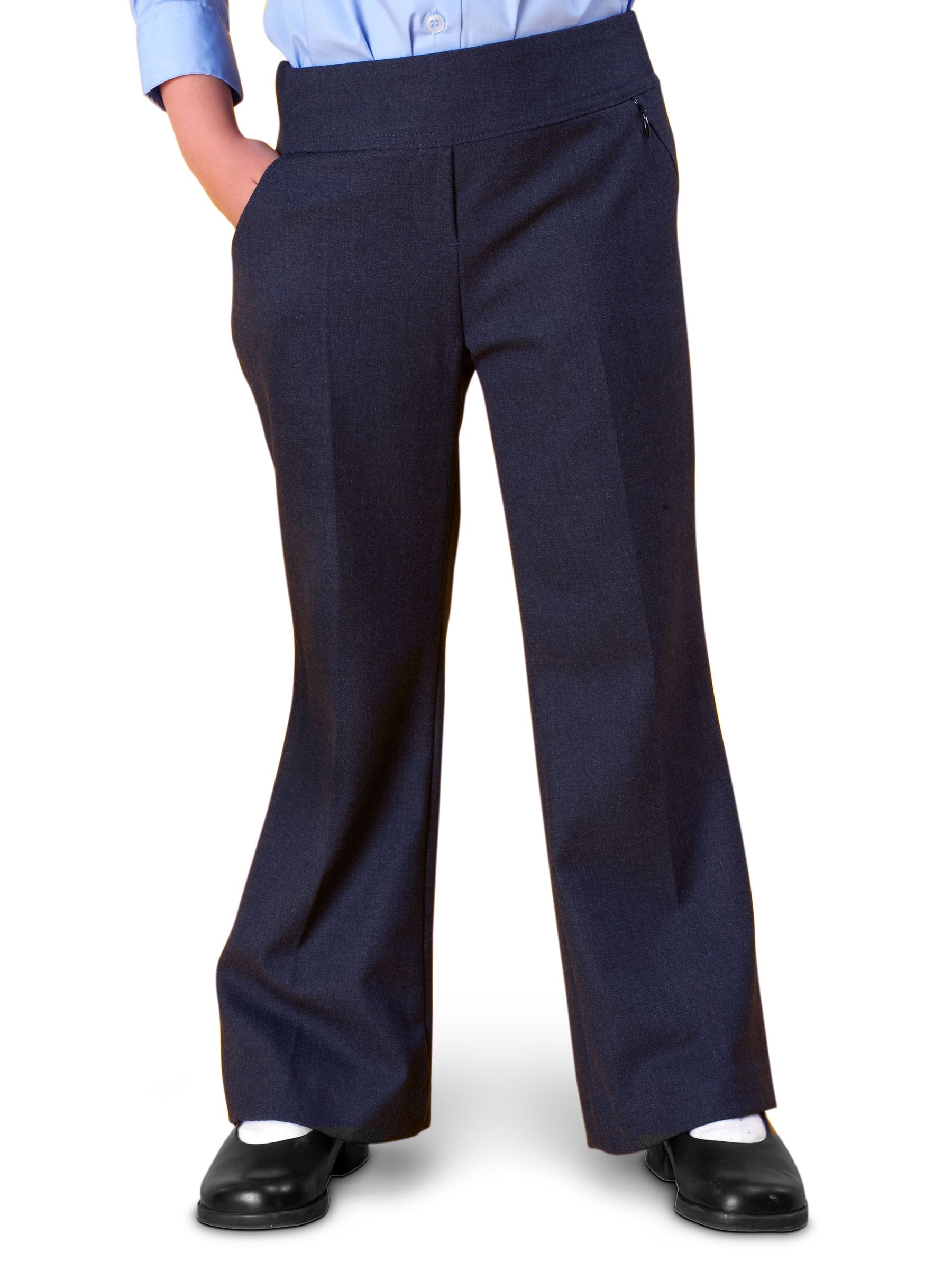 John Lewis Girls' Trews, Grey, 3-4 Years
