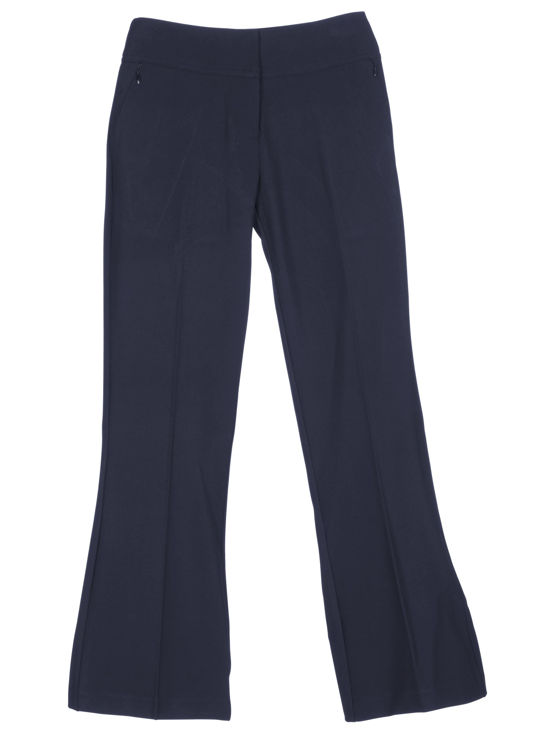 John Lewis Girls' Senior Trousers, Navy, Waist 28'' (71cm)