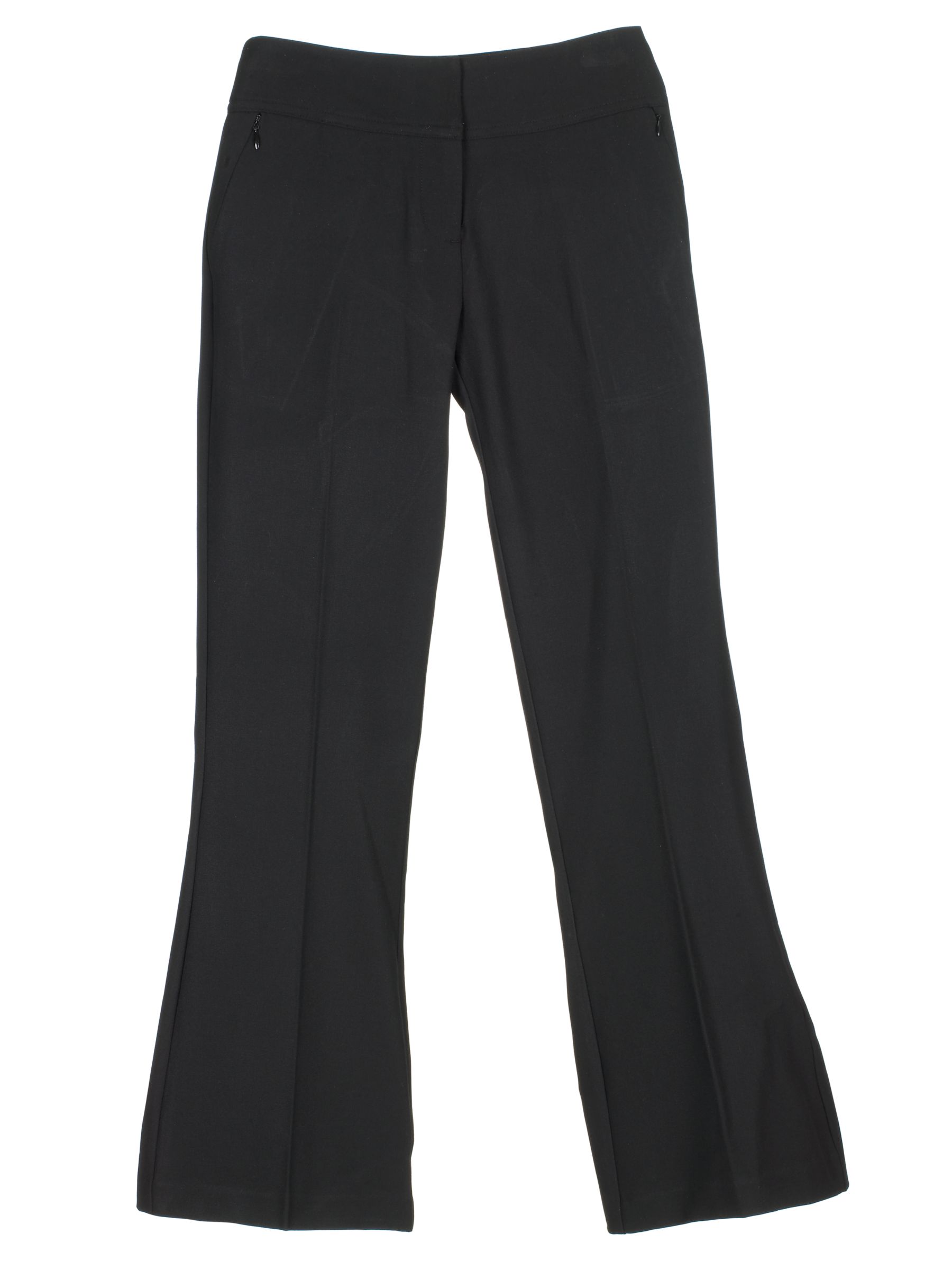 John Lewis Girls' Senior Trousers, Black, Waist 32'' (81cm)