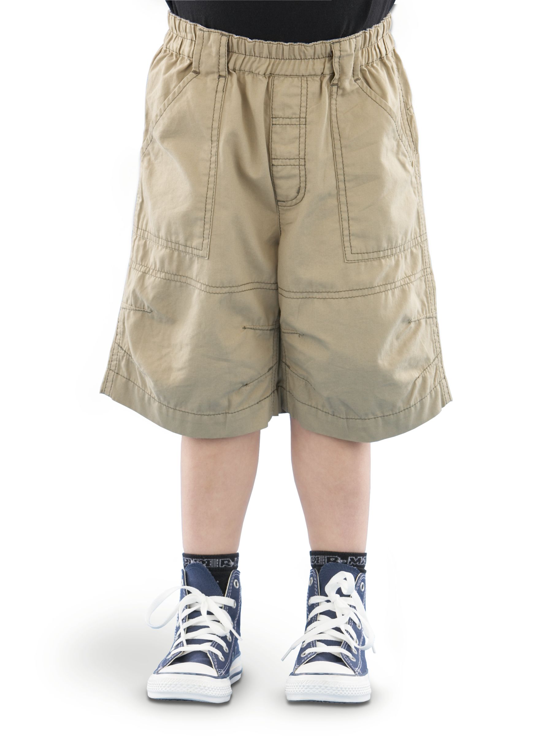John Lewis Canvas Shorts, Beige, 7 Years