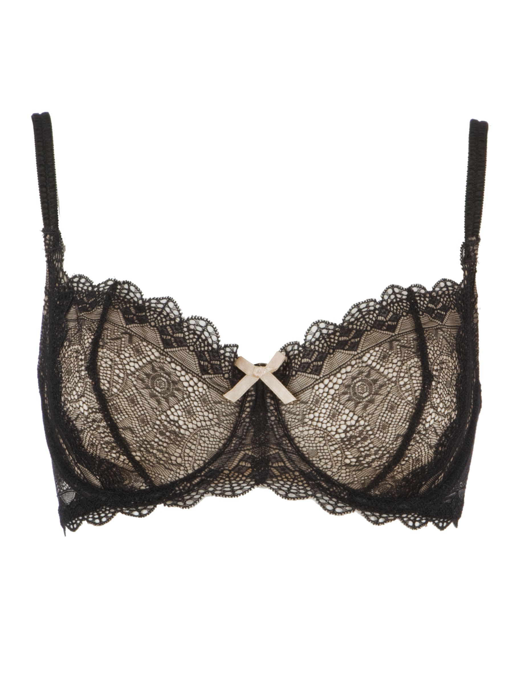 Elle Macpherson Intimates Coranto New Underwire Bra, Black, 30DD