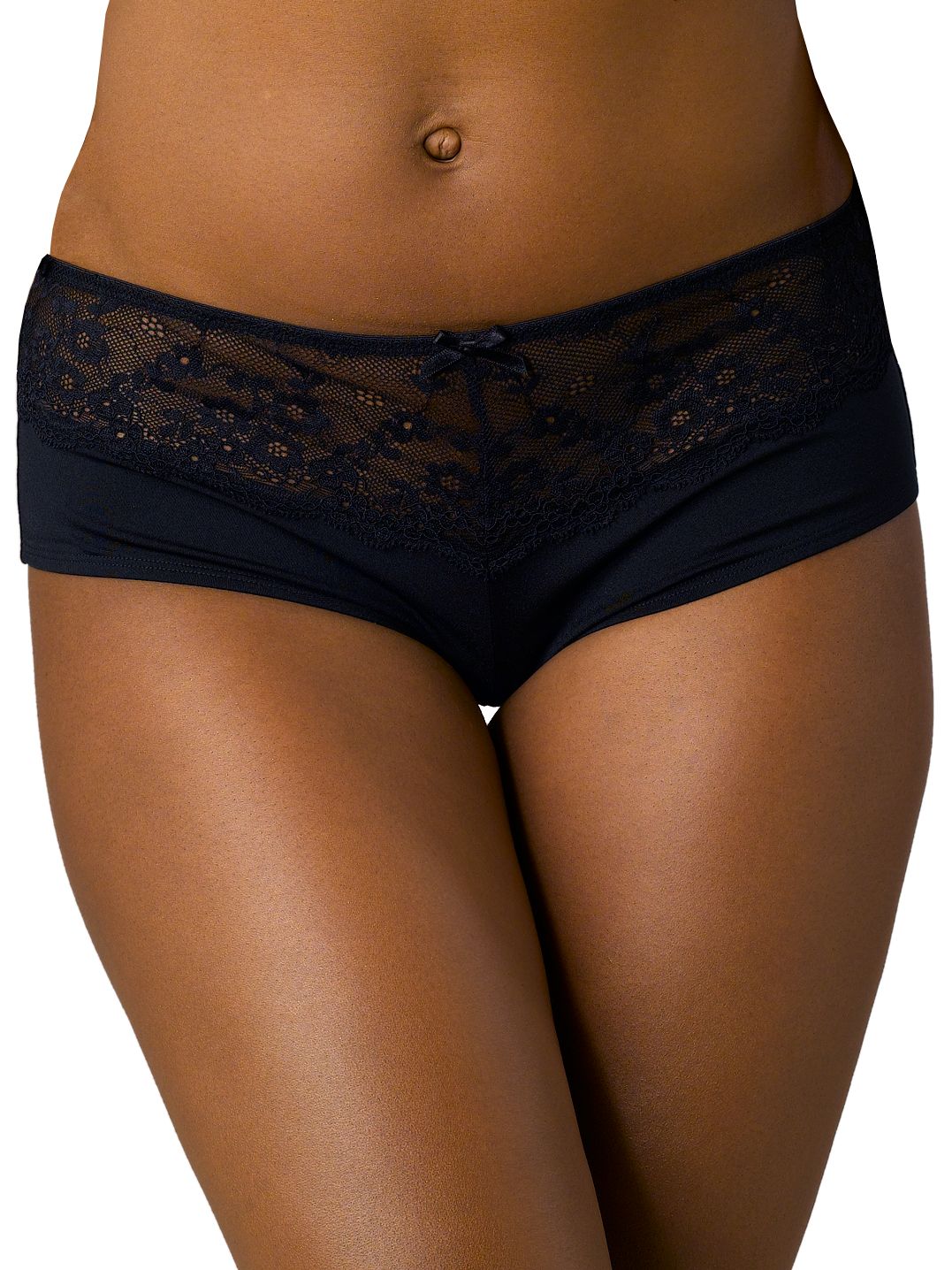 John Lewis Gardenia Shorts Black Size 8
