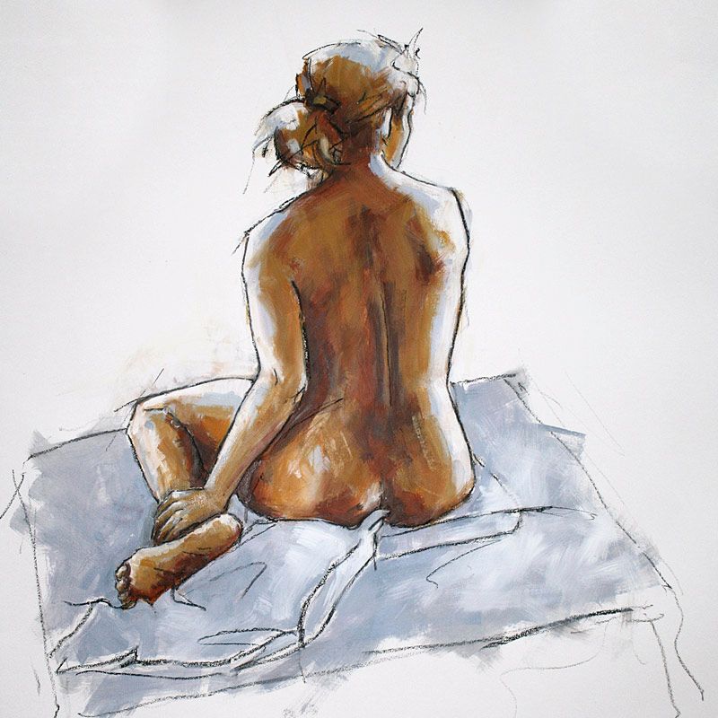 Serenity Canvas, 110 x 110cm