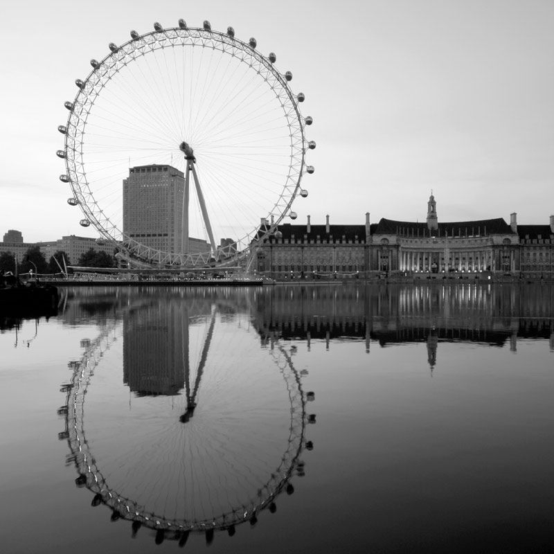 London Eye Canvas, 110 x 110cm