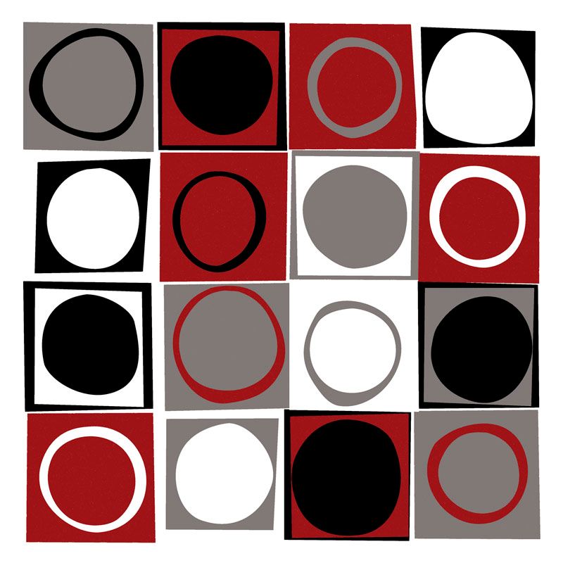 Equinox II Canvas, 110 x 110cm