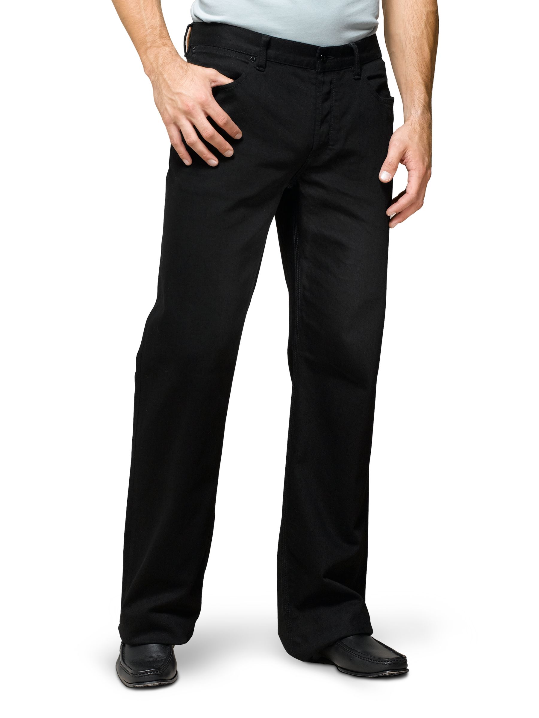 Ted Baker Ripping Jeans, Black, Waist 34R
